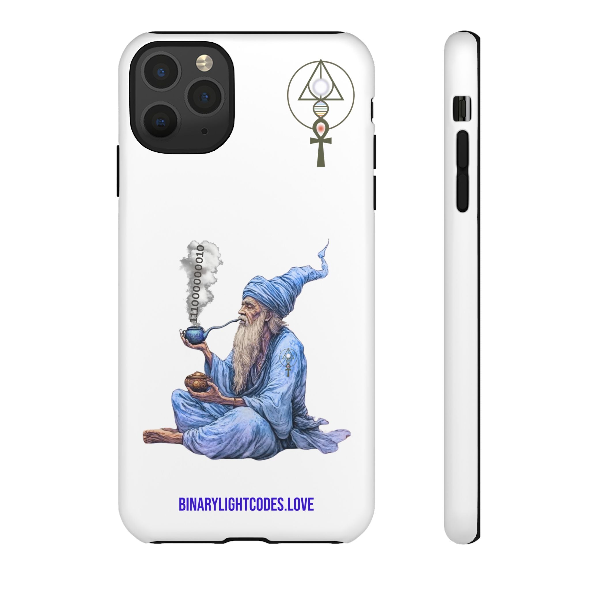 Binary Wizard Phone Case - Legacy Key in Smoke