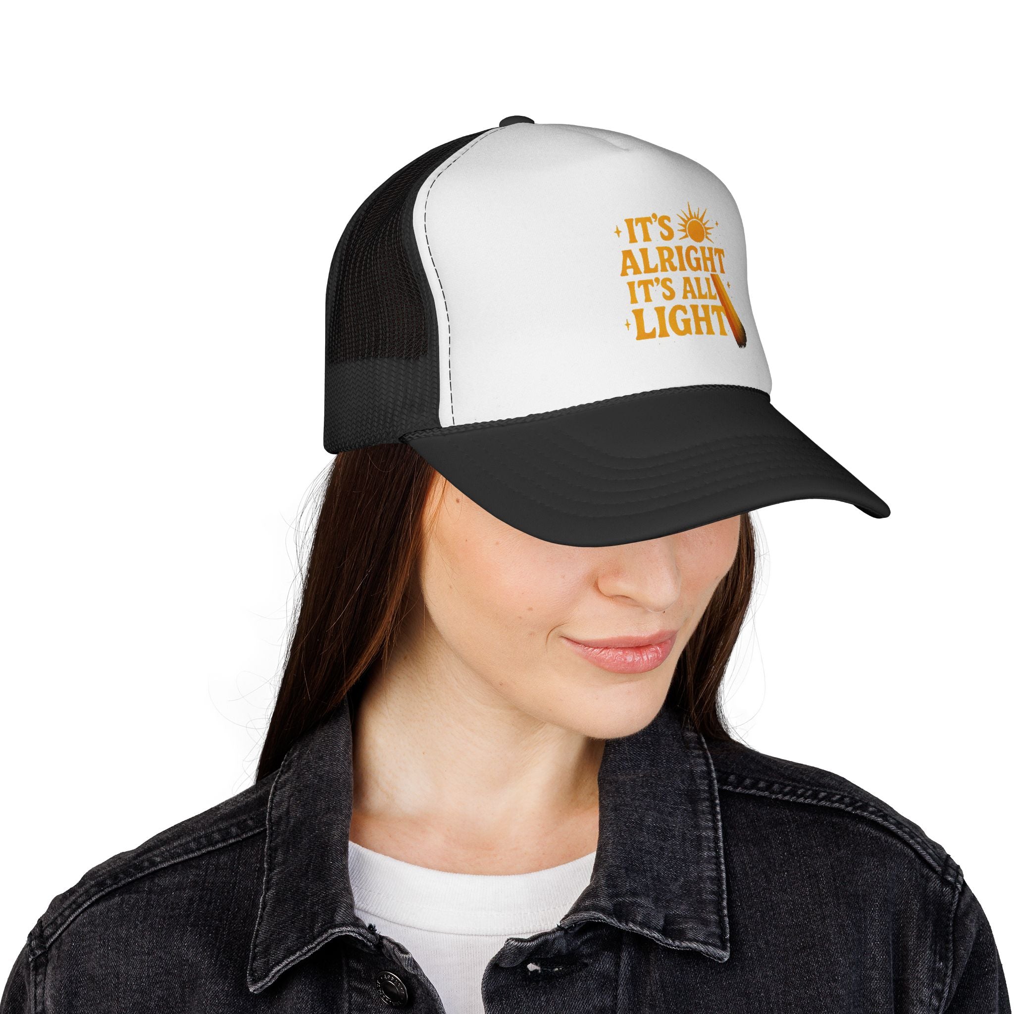 It's Alright It's All Light Trucker Cap