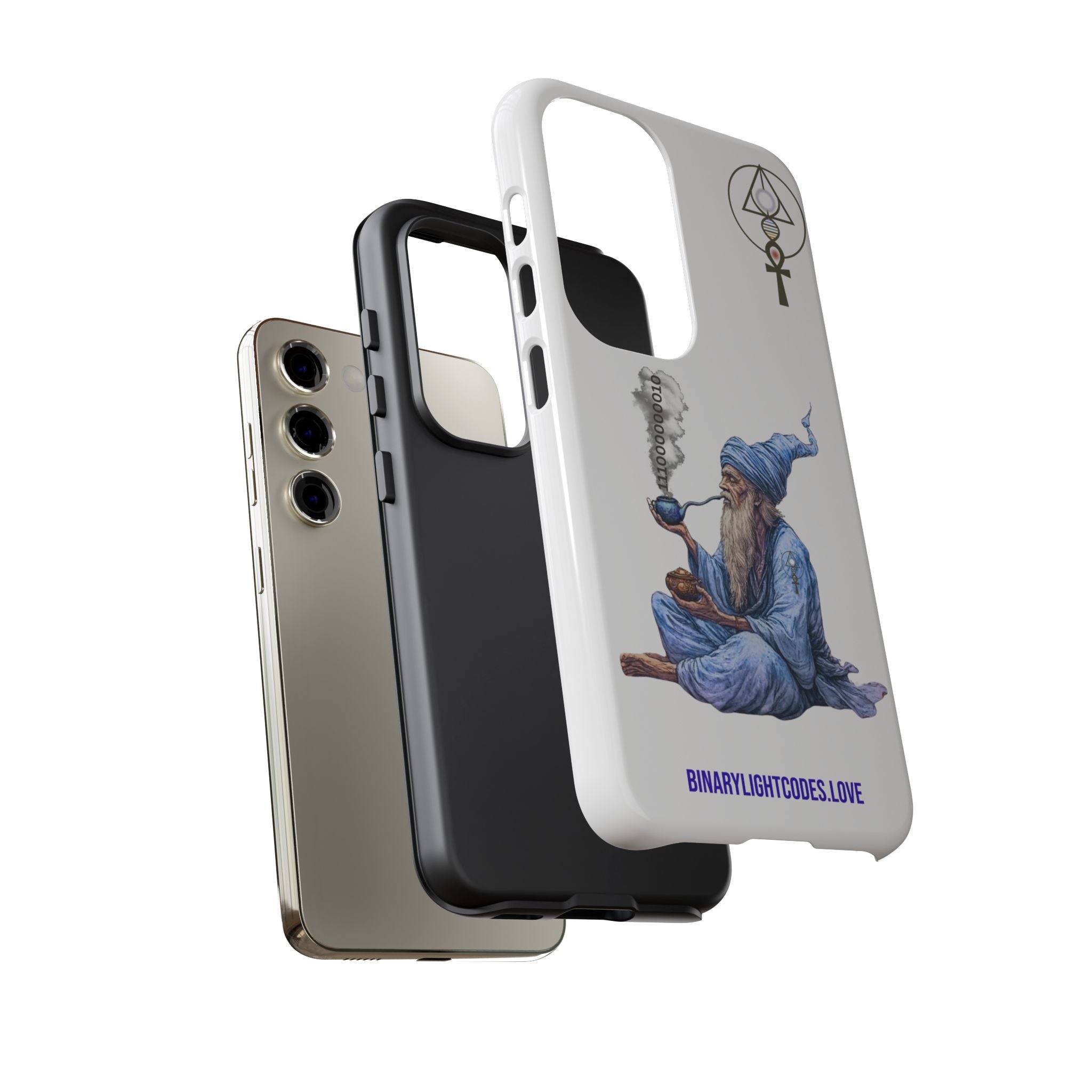 Binary Wizard Phone Case - Legacy Key in Smoke