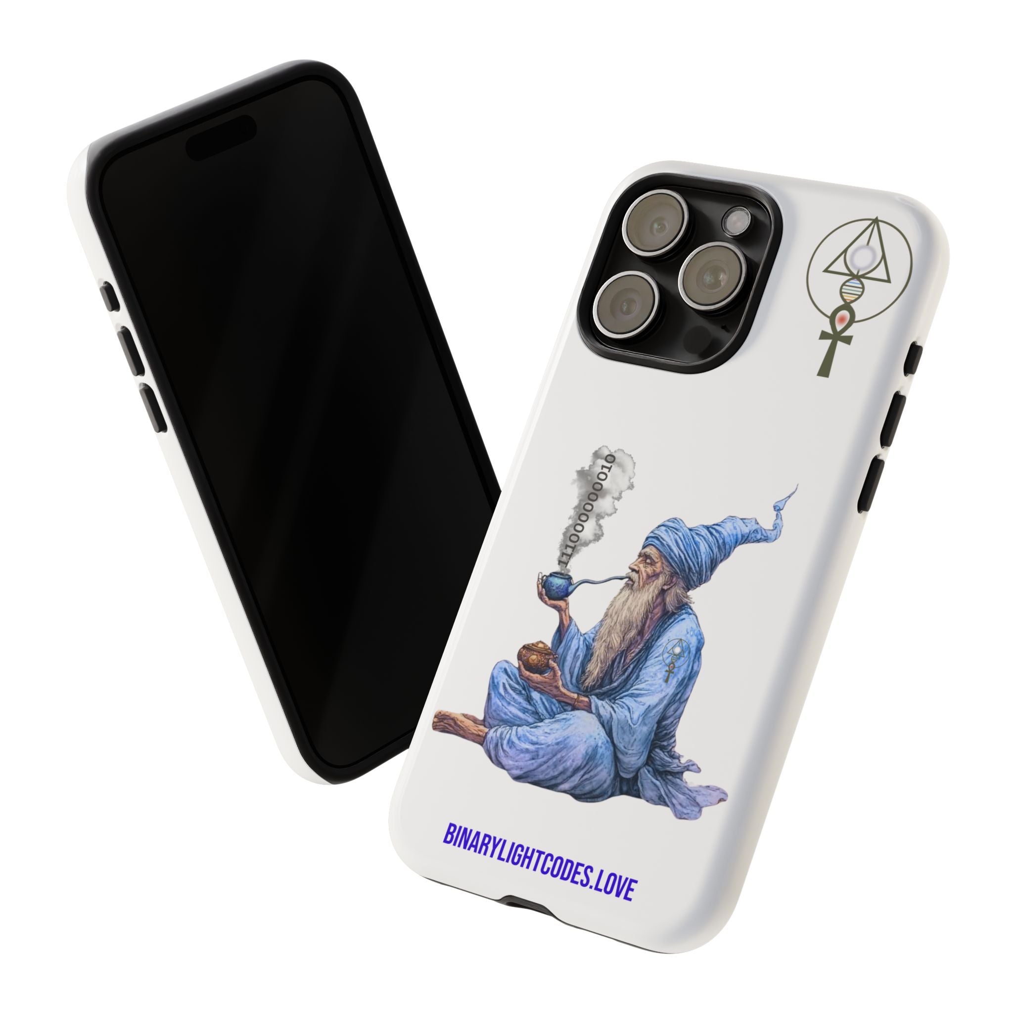 Binary Wizard Phone Case - Legacy Key in Smoke