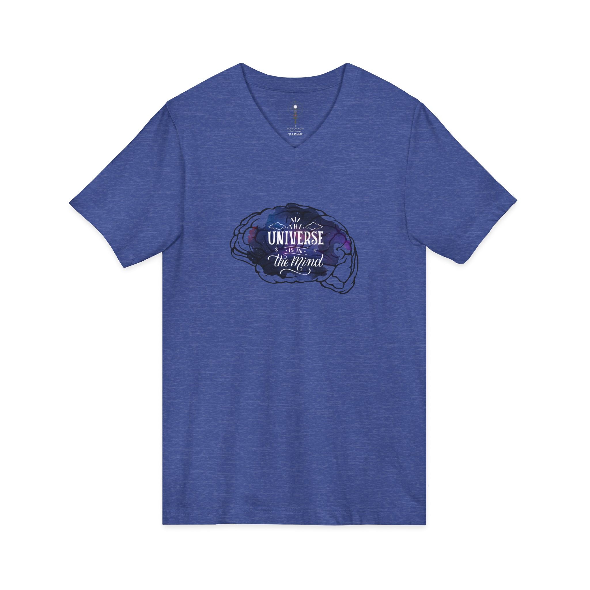 The Universe is in the Mind V-Neck Tee
