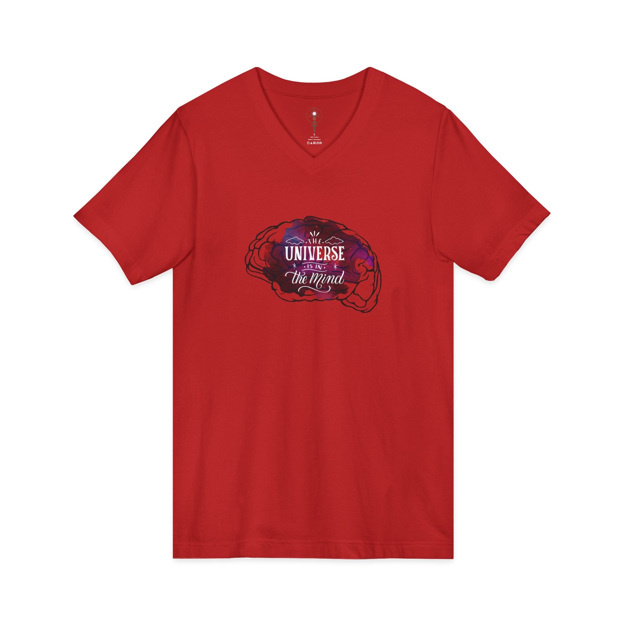 The Universe is in the Mind V-Neck Tee