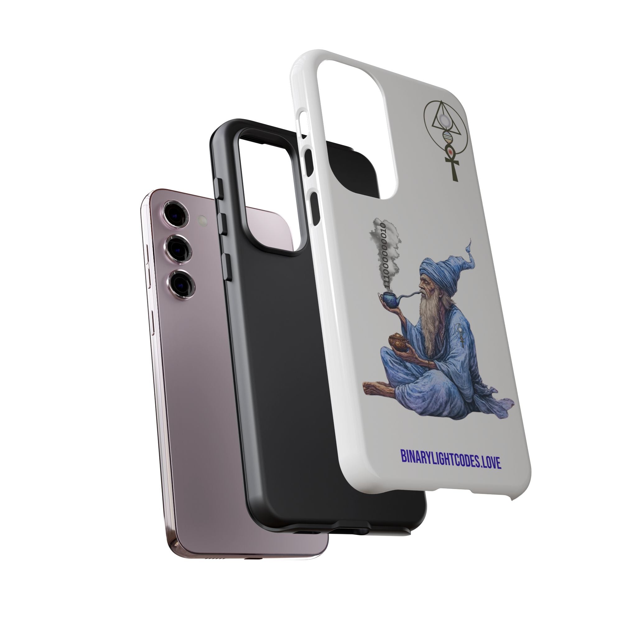 Binary Wizard Phone Case - Legacy Key in Smoke