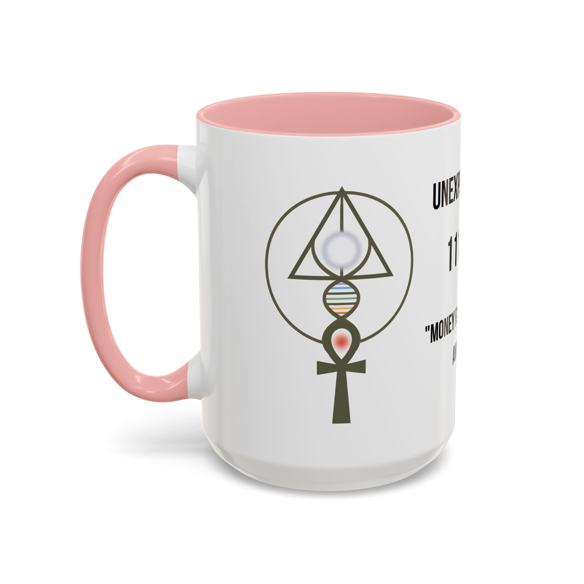 Affirmation Mug – "Unexpected Money Code" Coffee Cup