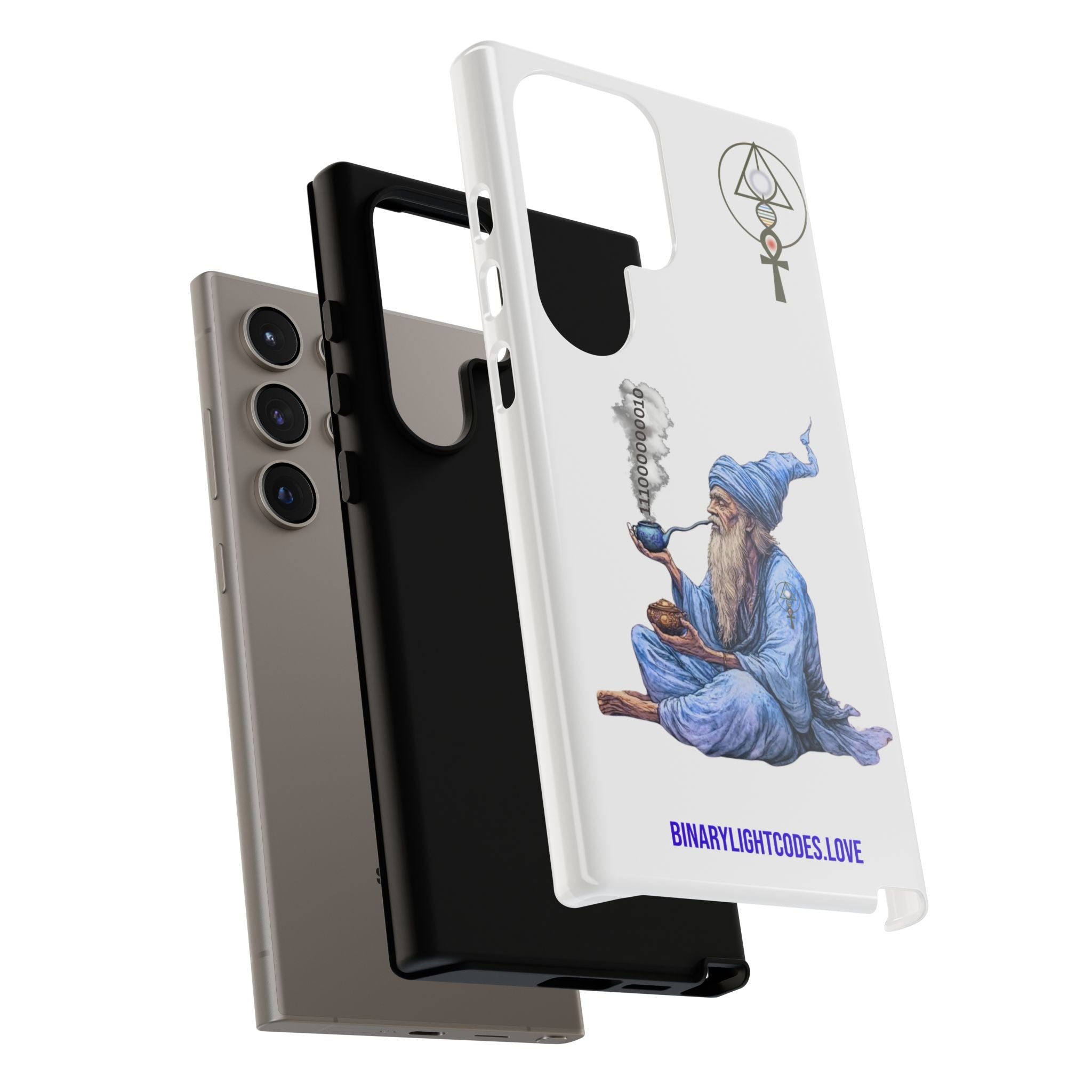 Binary Wizard Phone Case - Legacy Key in Smoke