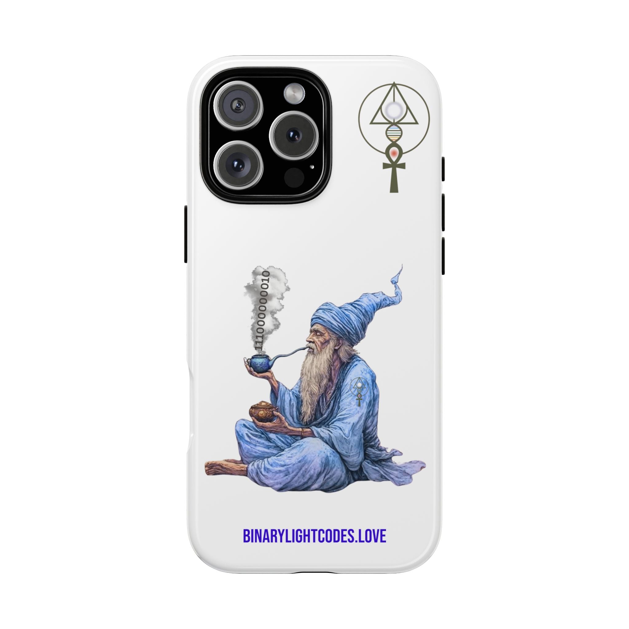 Binary Wizard Phone Case - Legacy Key in Smoke