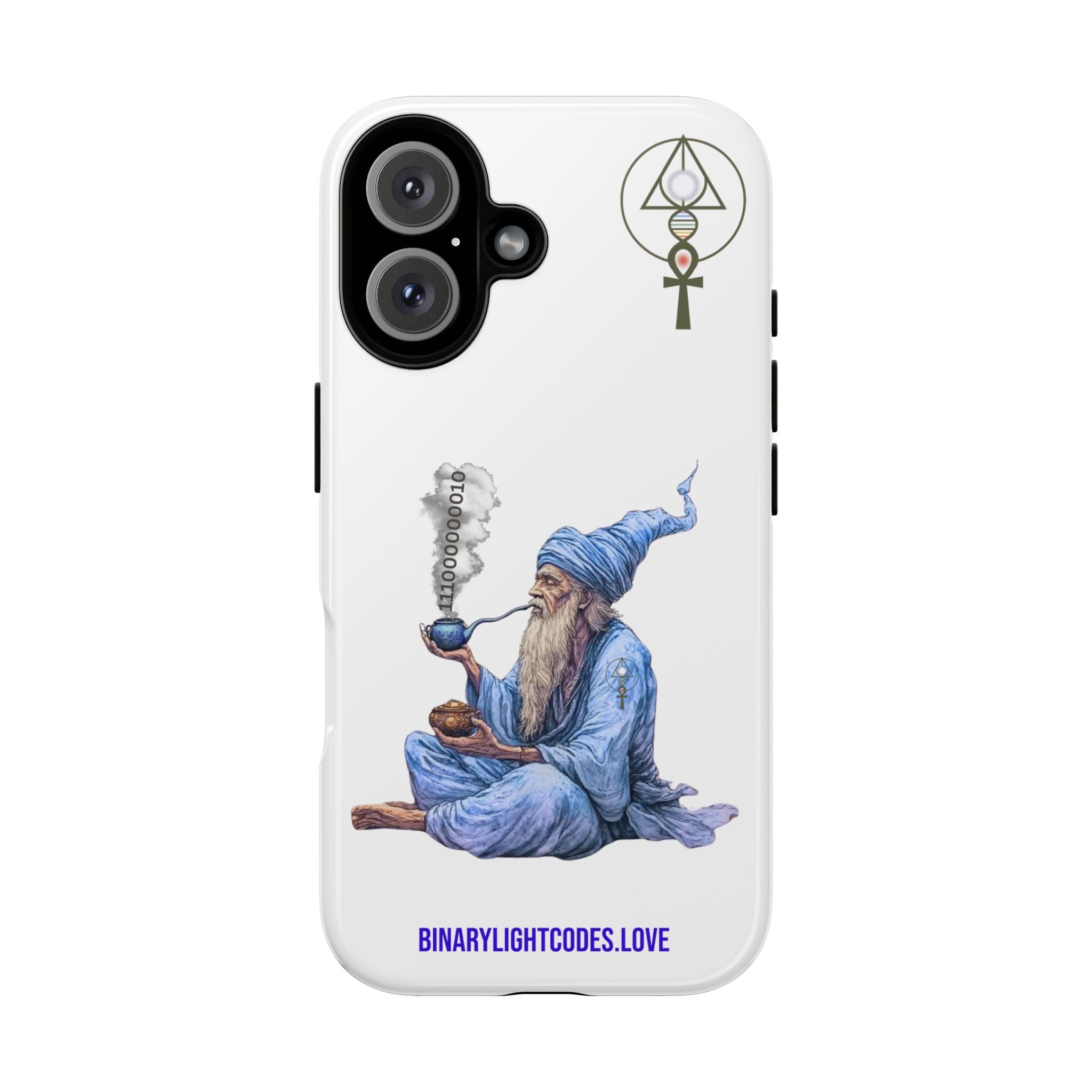Binary Wizard Phone Case - Legacy Key in Smoke