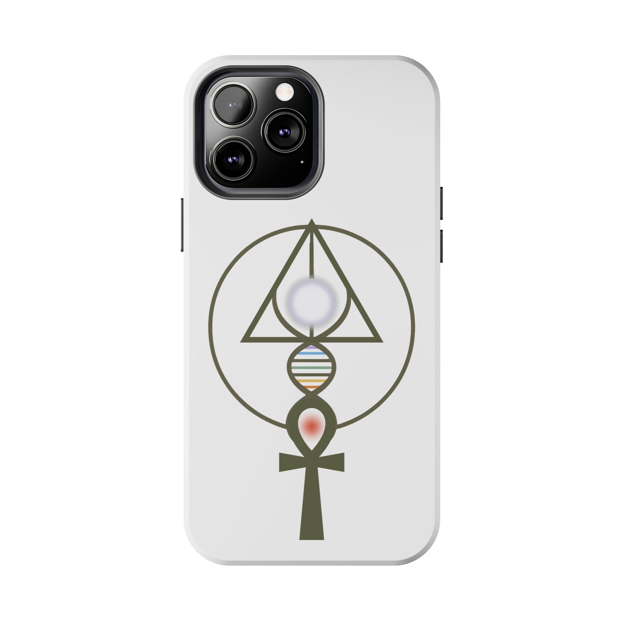 Binary Light Code Logo Phone Cover - Activated Apparel