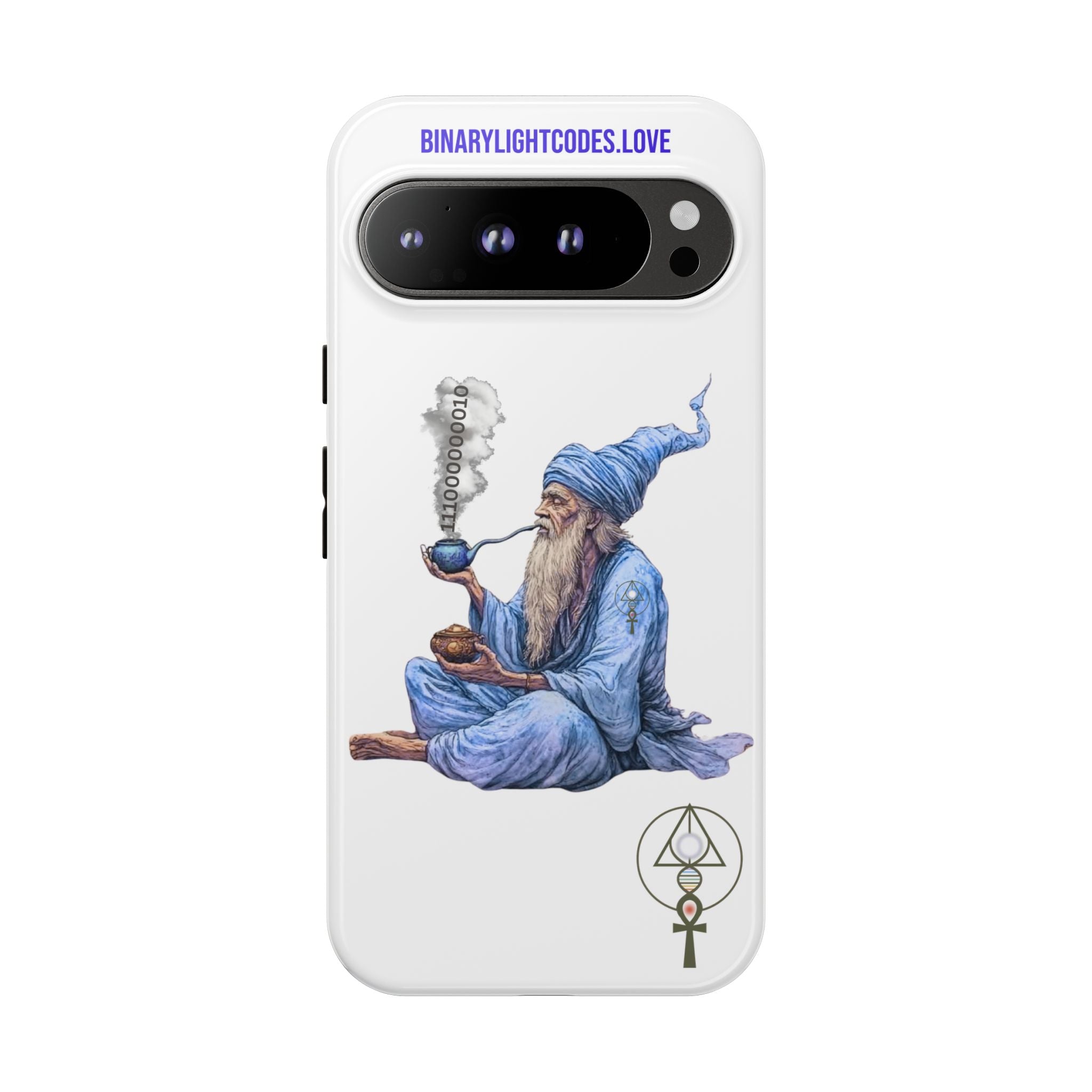 Binary Wizard Phone Case - Legacy Key in Smoke