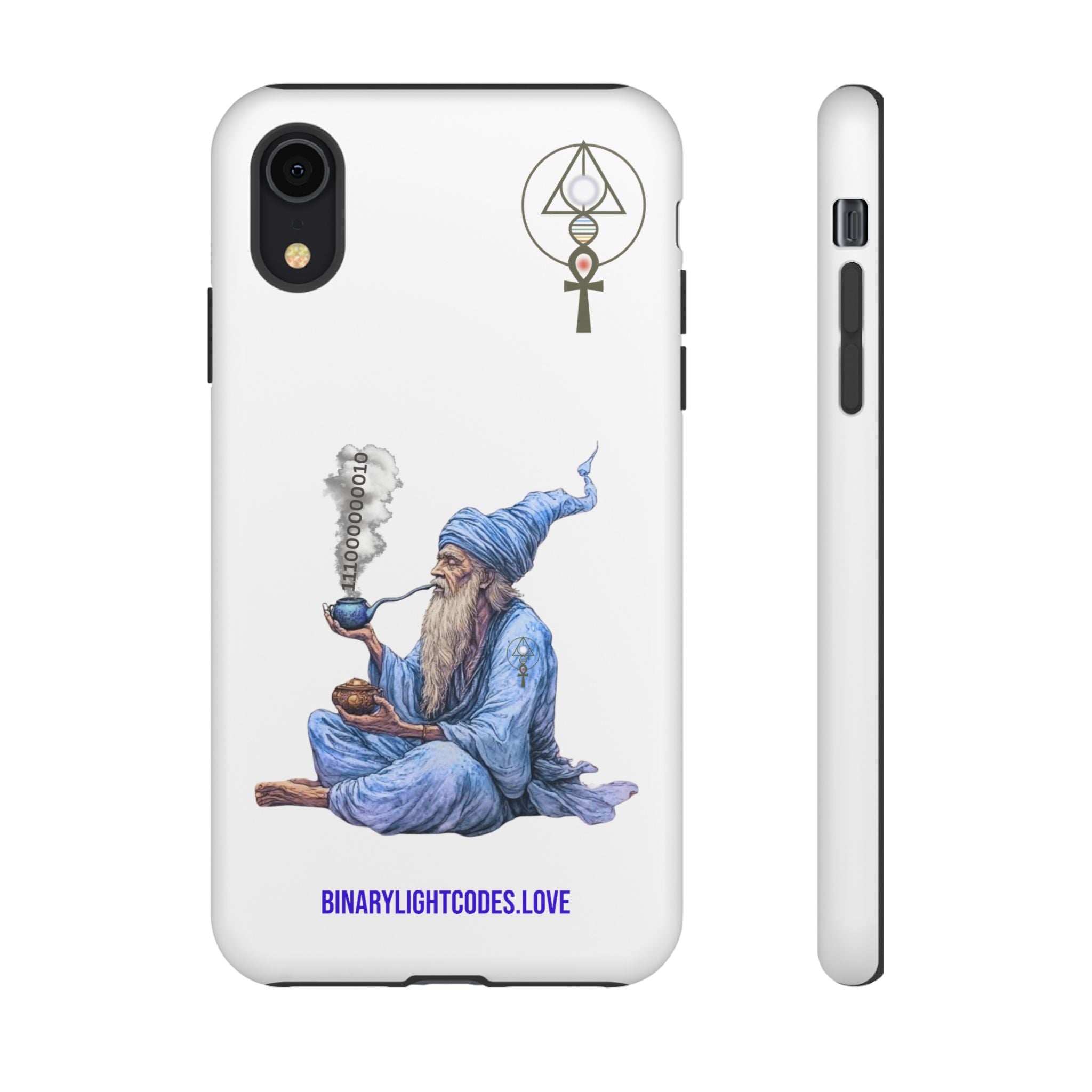 Binary Wizard Phone Case - Legacy Key in Smoke