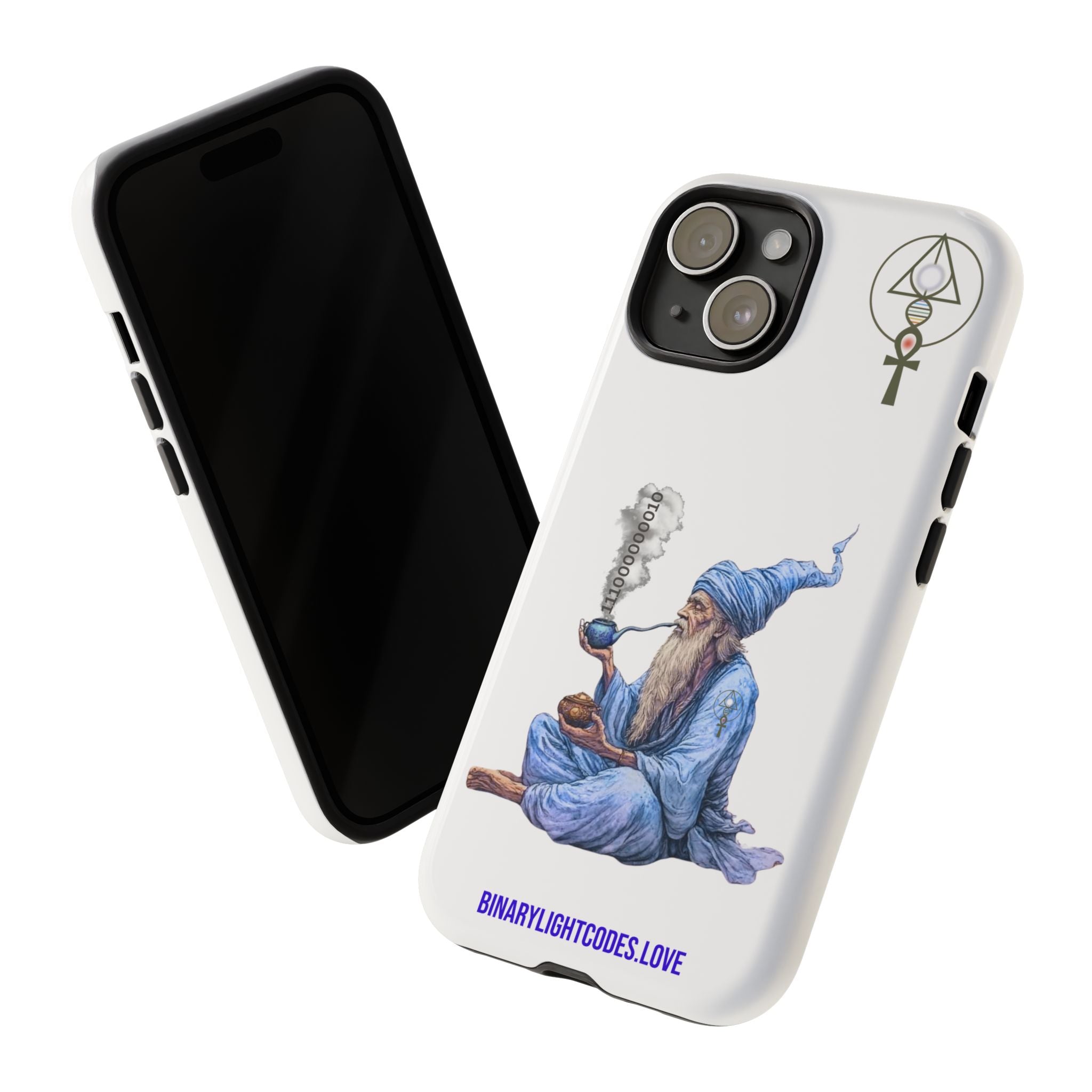 Binary Wizard Phone Case - Legacy Key in Smoke