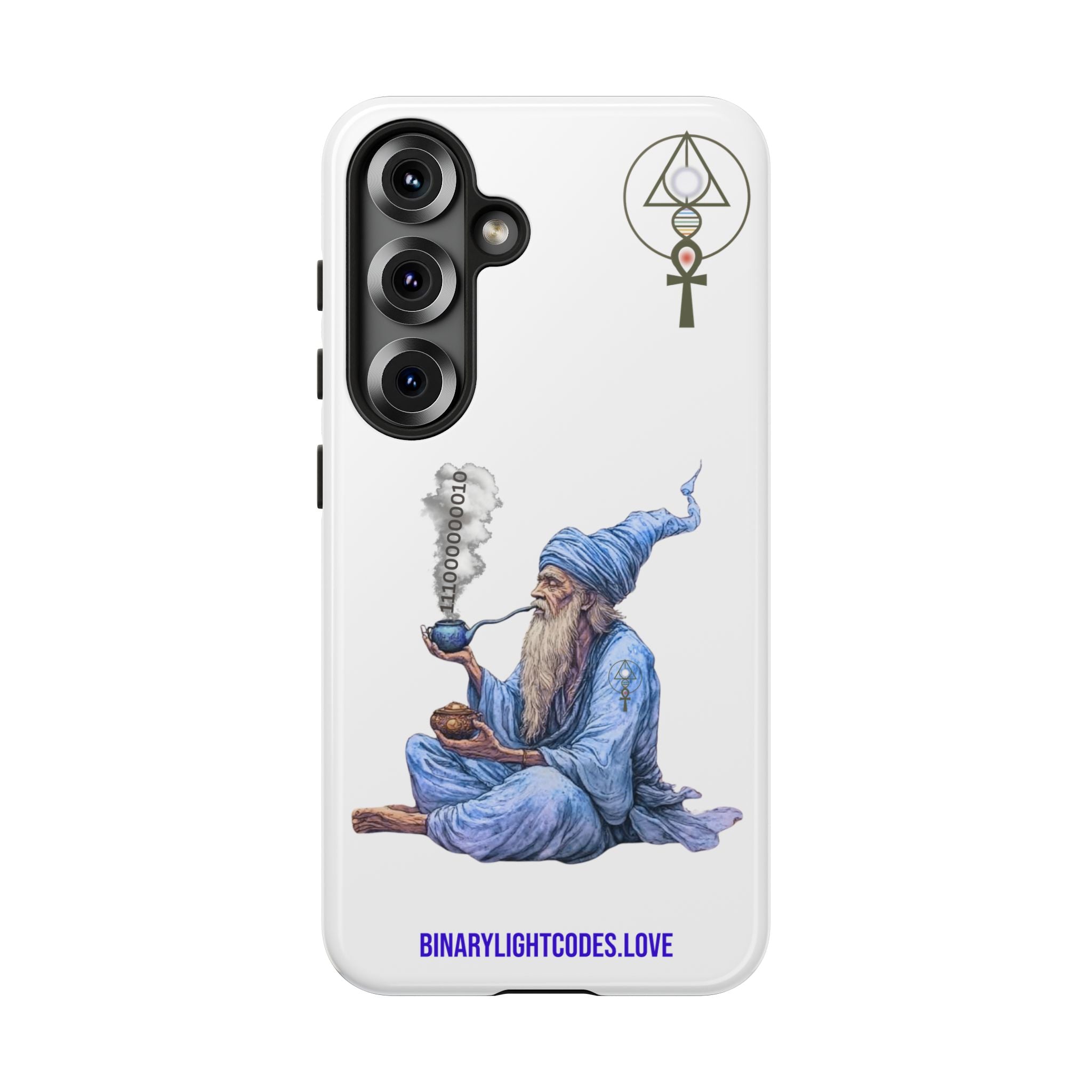 Binary Wizard Phone Case - Legacy Key in Smoke