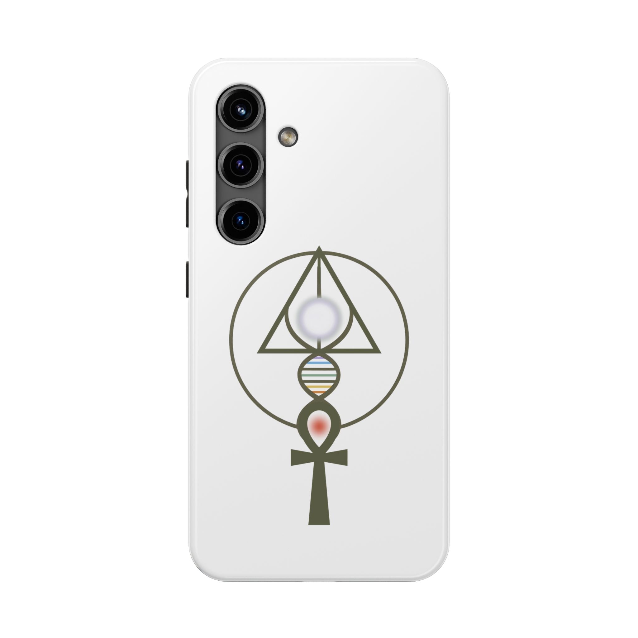 Binary Light Code Logo Phone Cover - Activated Apparel