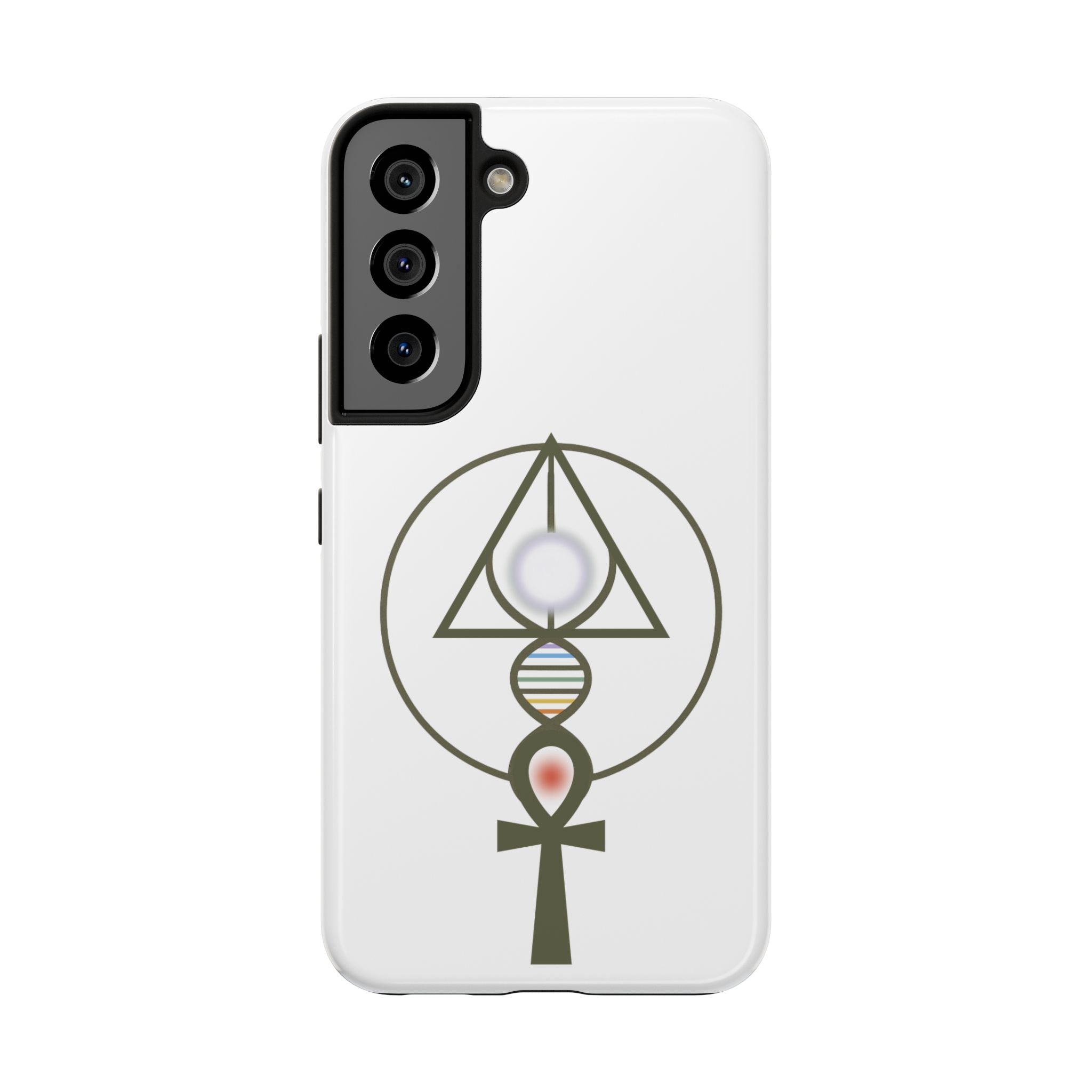 Binary Light Code Logo Phone Cover - Activated Apparel