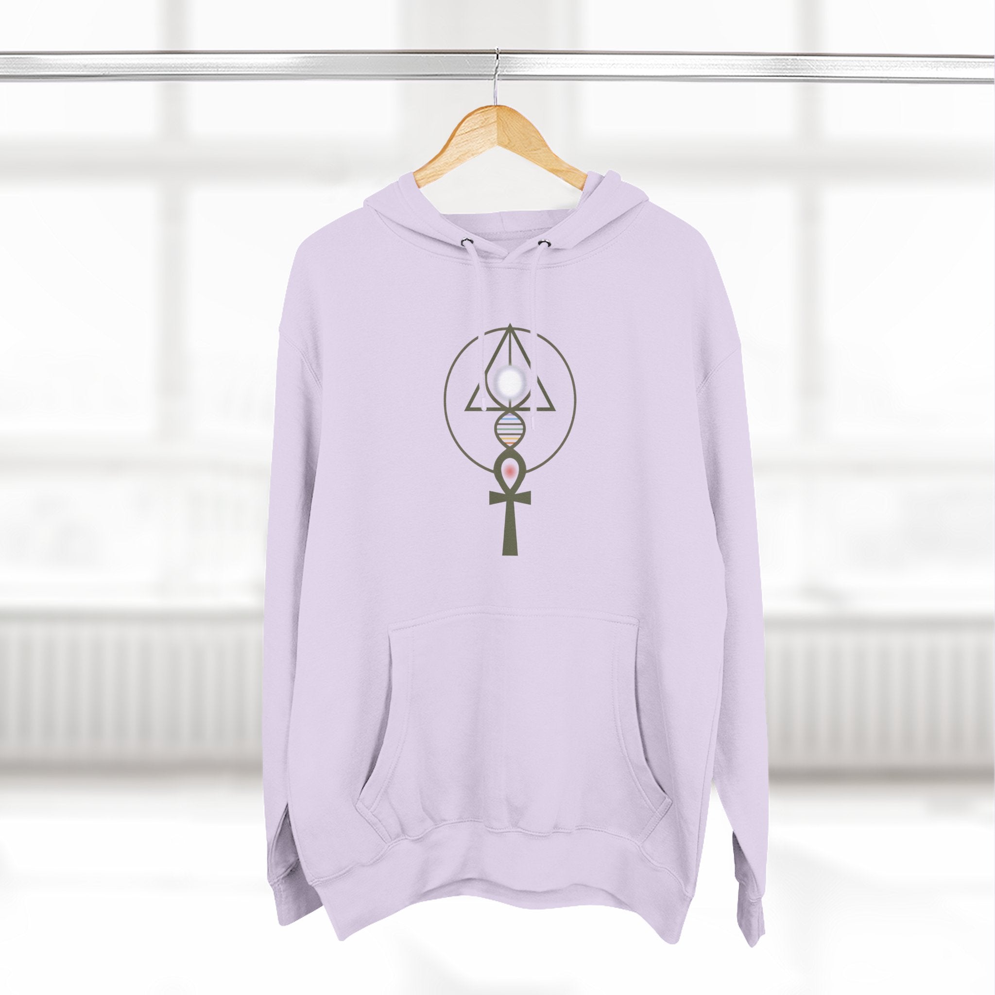 Hoodie -  Activated BLC Symbol & "Unexpected Money Code" Binary Design
