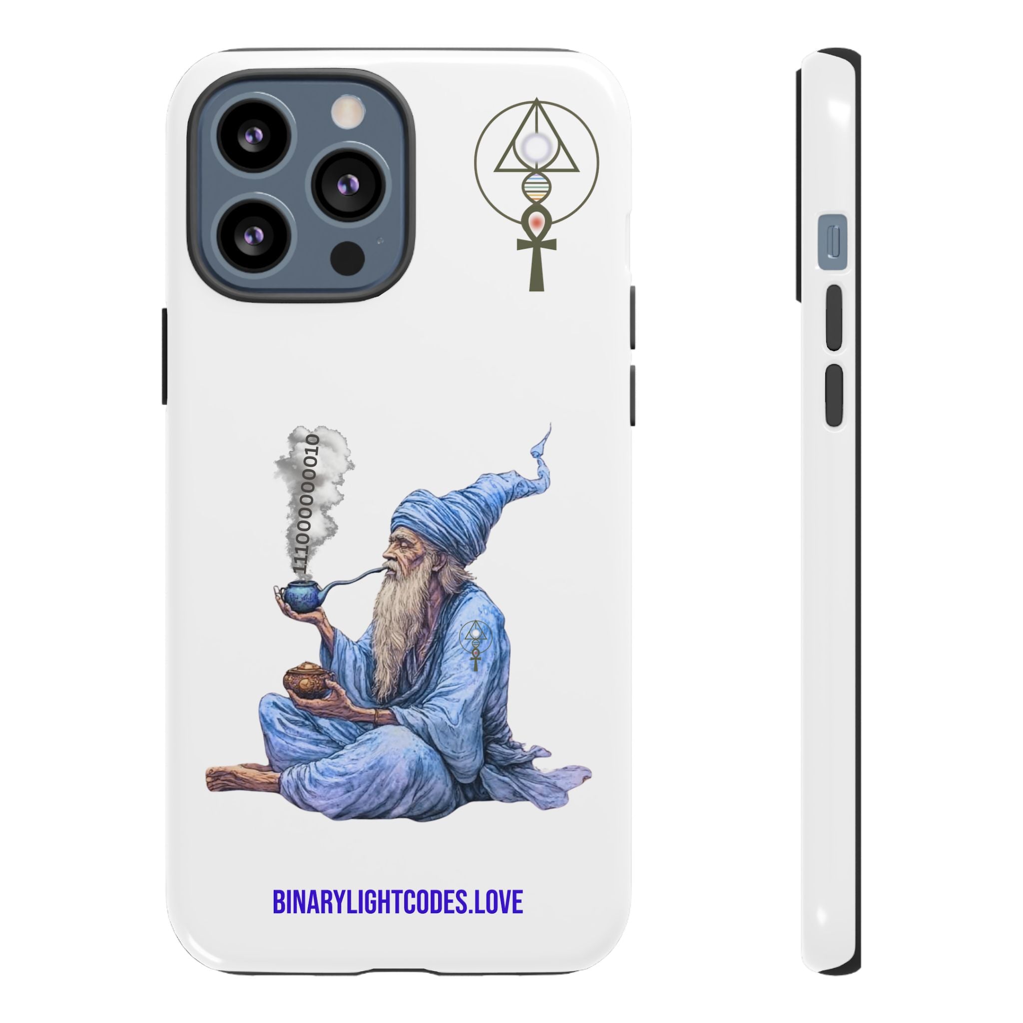Binary Wizard Phone Case - Legacy Key in Smoke