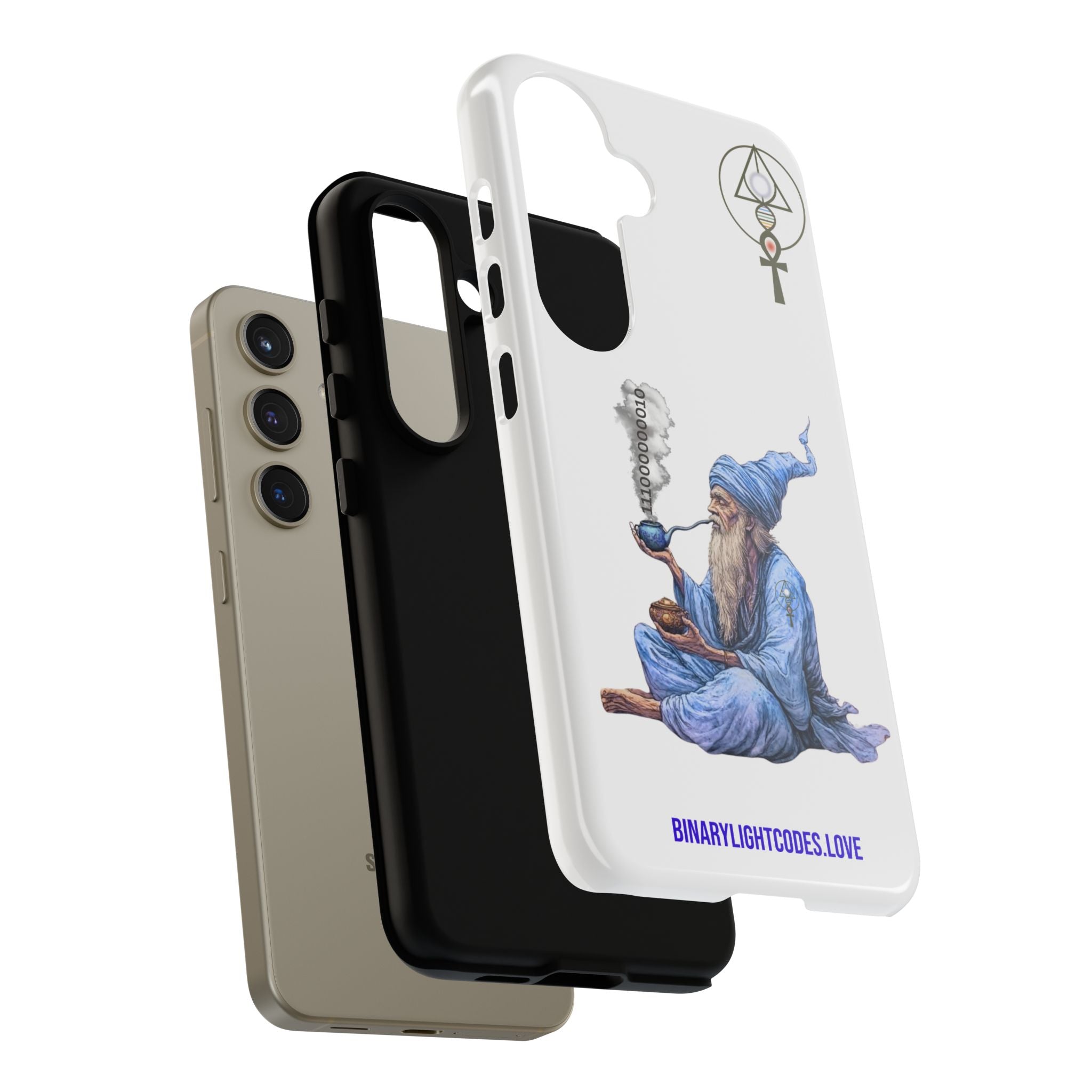 Binary Wizard Phone Case - Legacy Key in Smoke