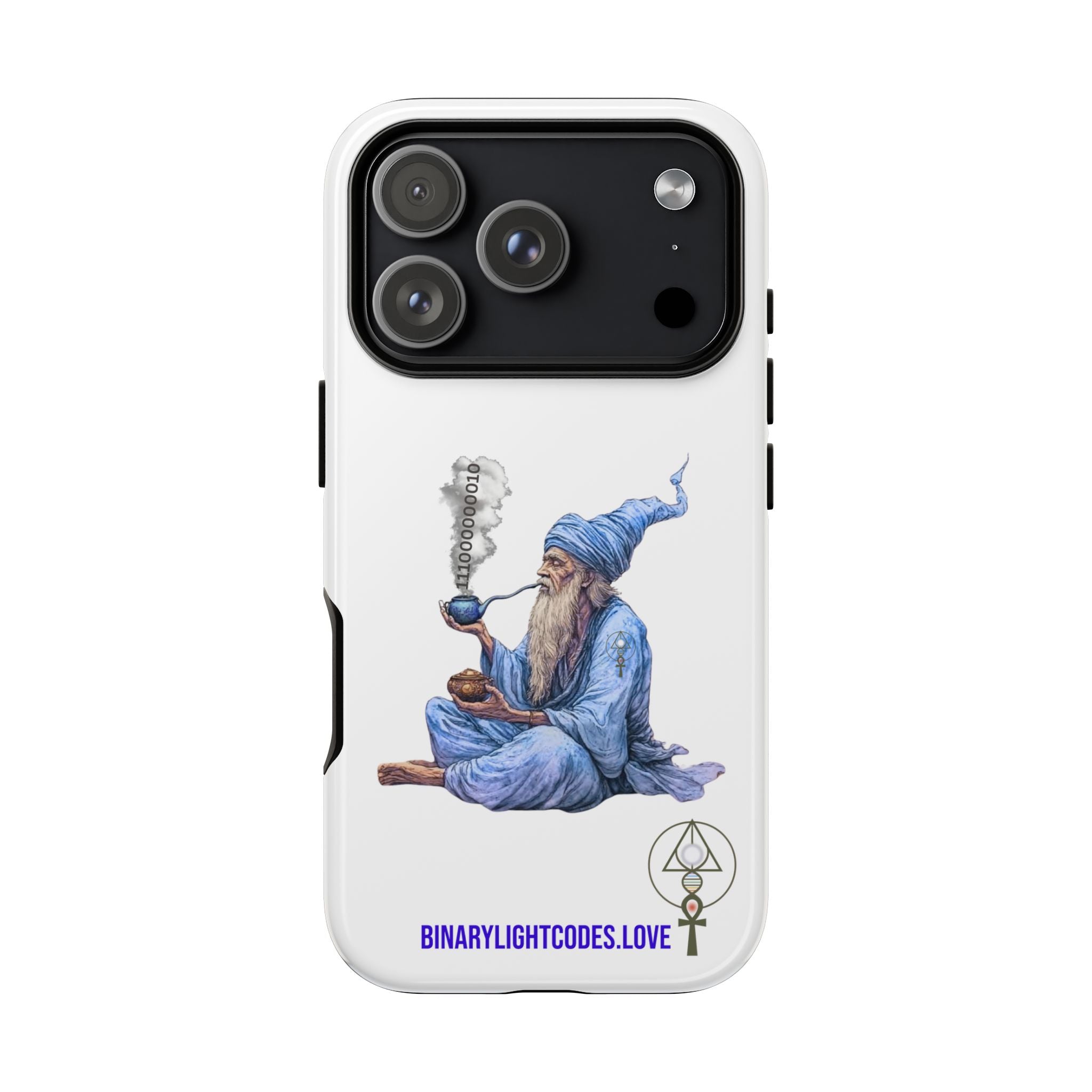 Binary Wizard Phone Case - Legacy Key in Smoke
