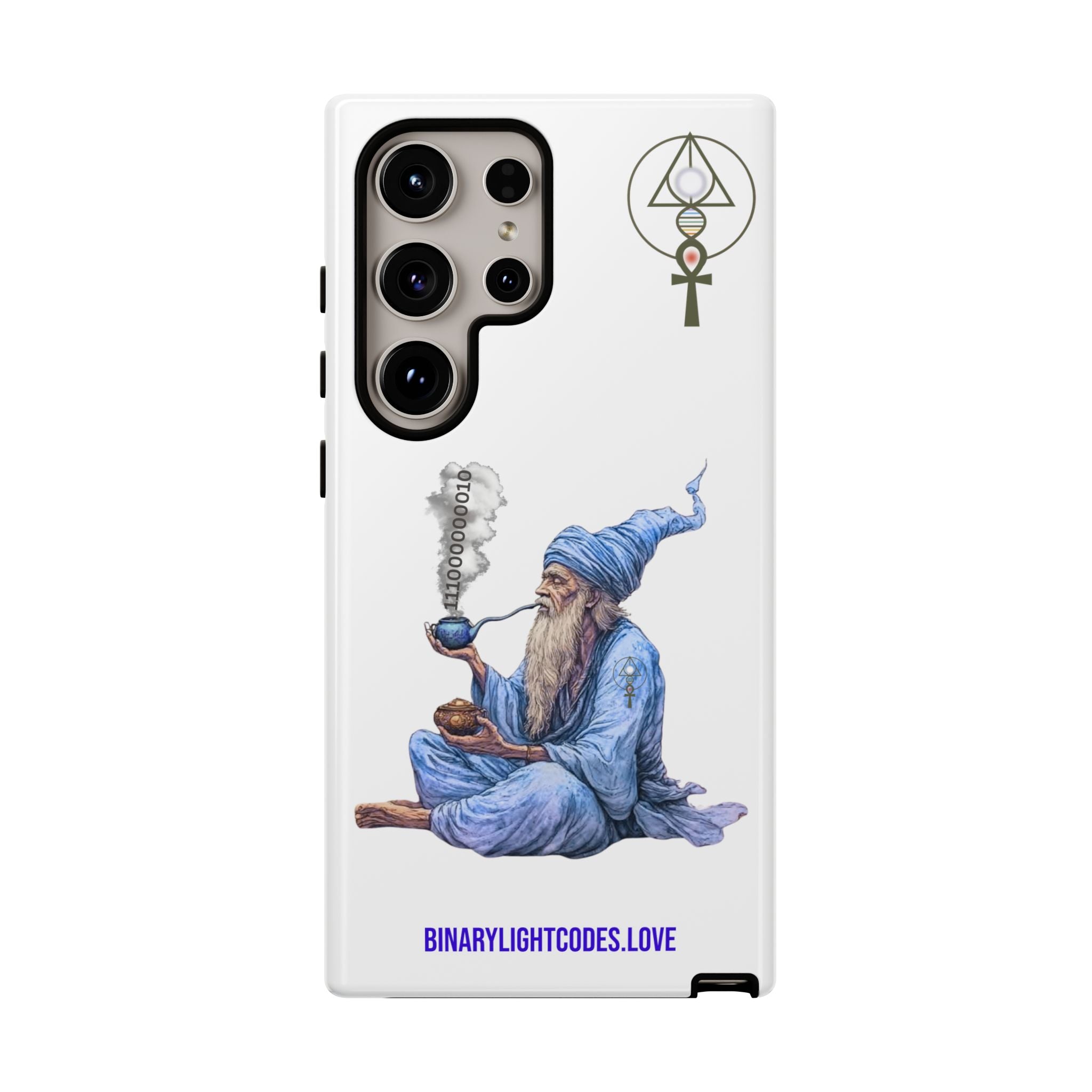 Binary Wizard Phone Case - Legacy Key in Smoke