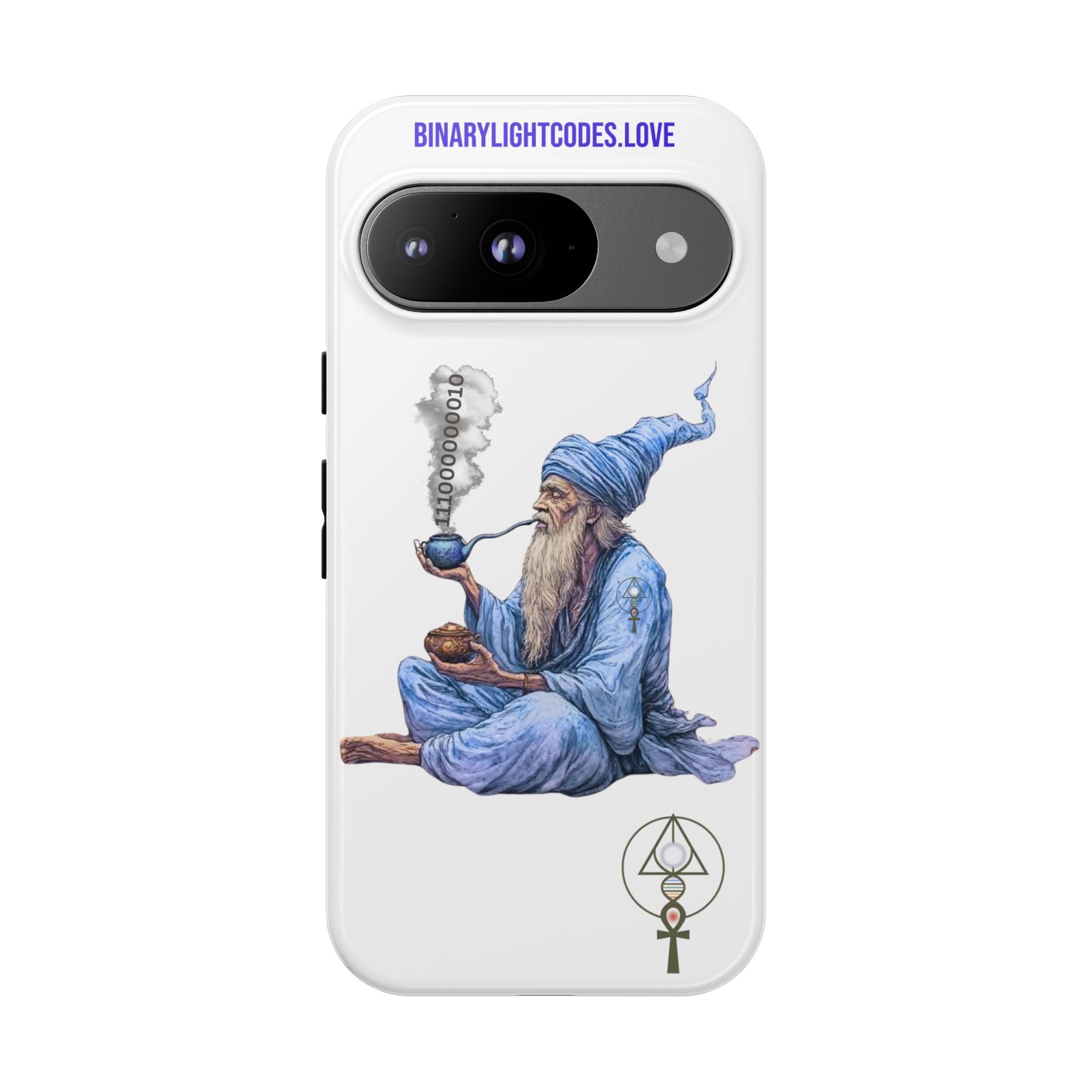 Binary Wizard Phone Case - Legacy Key in Smoke