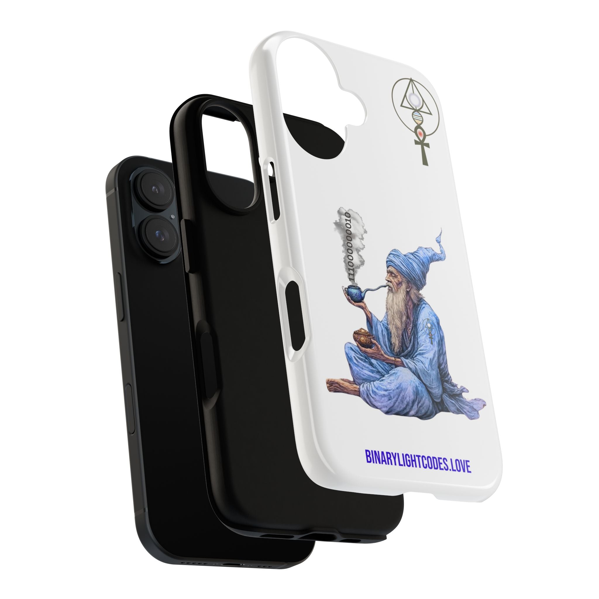 Binary Wizard Phone Case - Legacy Key in Smoke