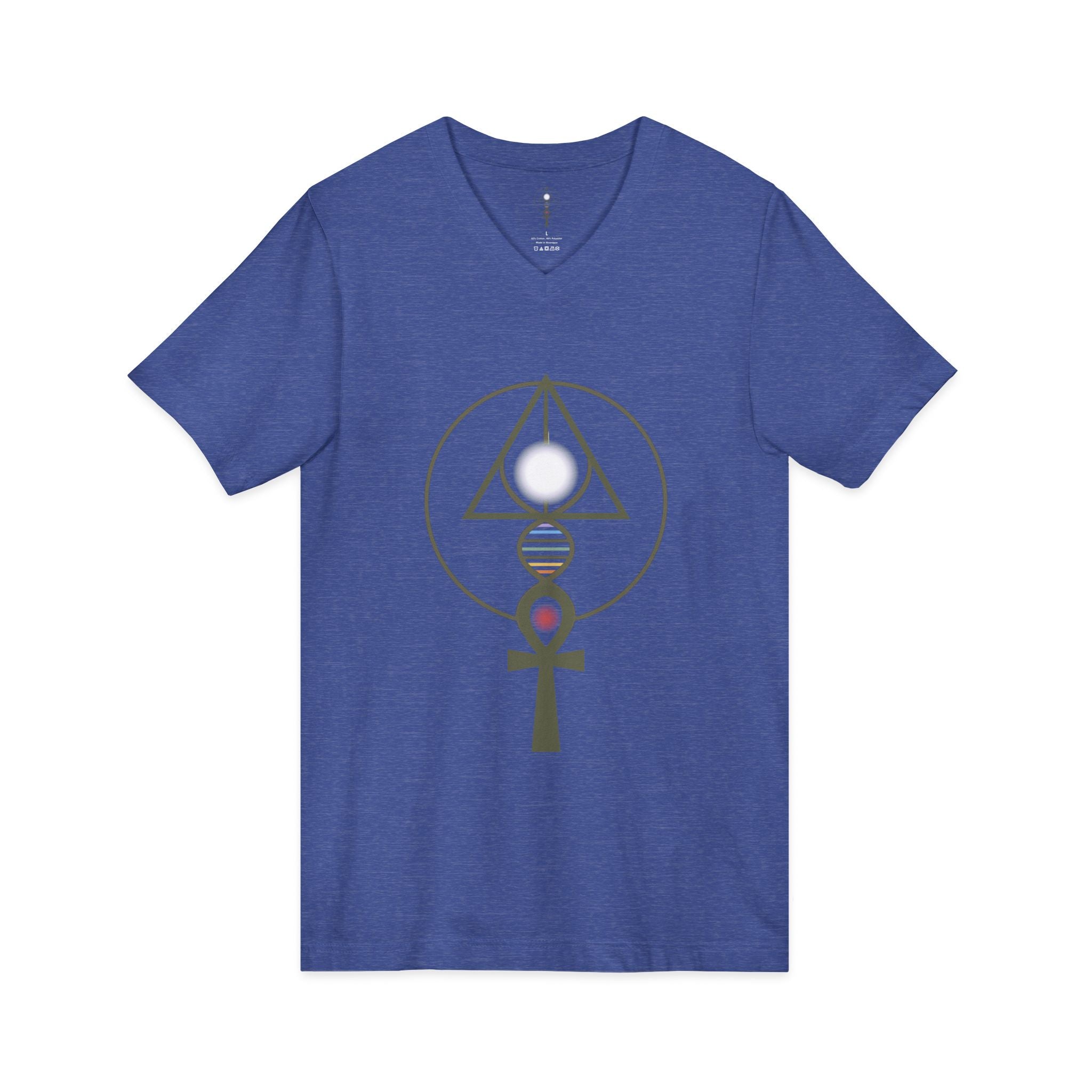 Money Manifestation V-Neck Tee - "Unexpected Money Code"