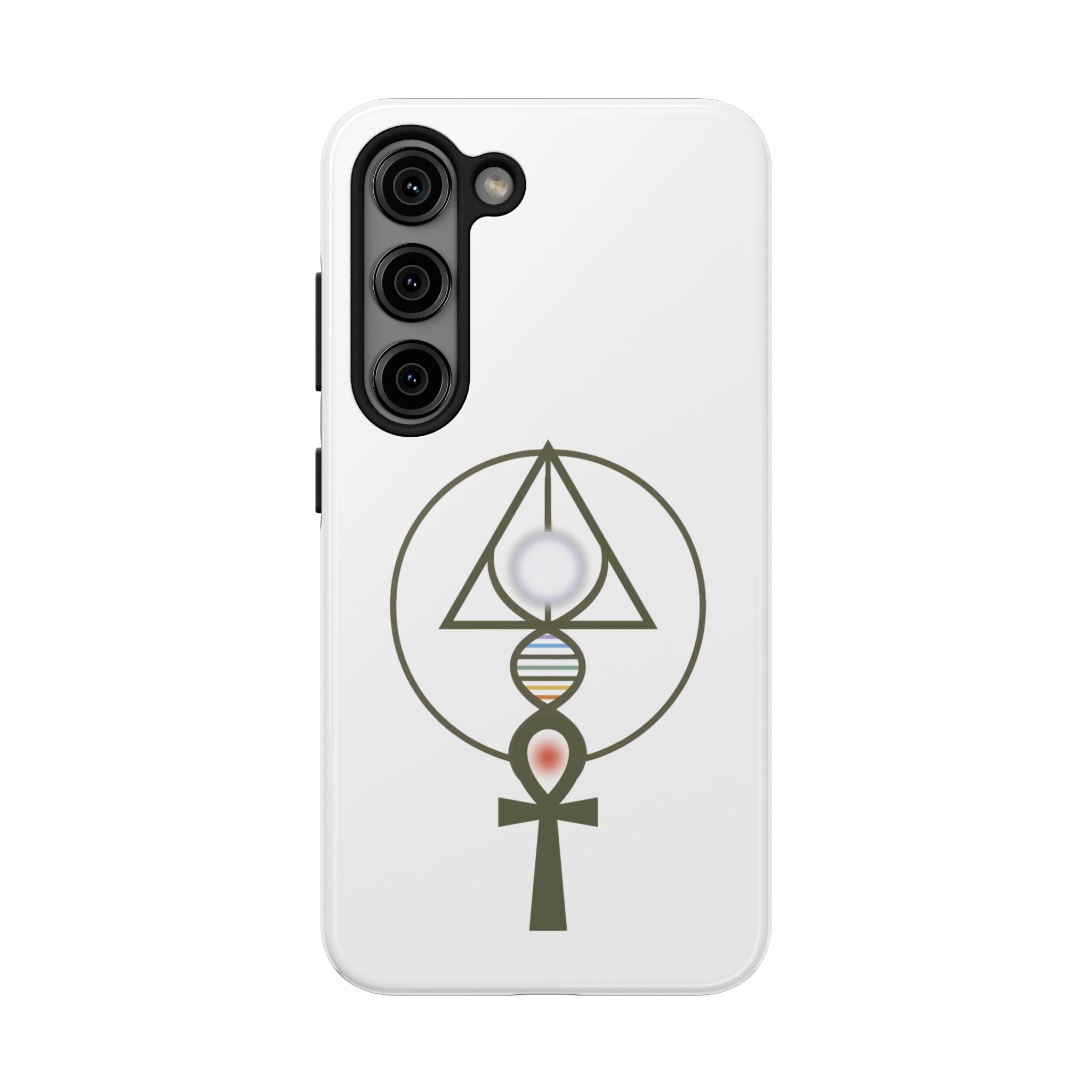 Binary Light Code Logo Phone Cover - Activated Apparel