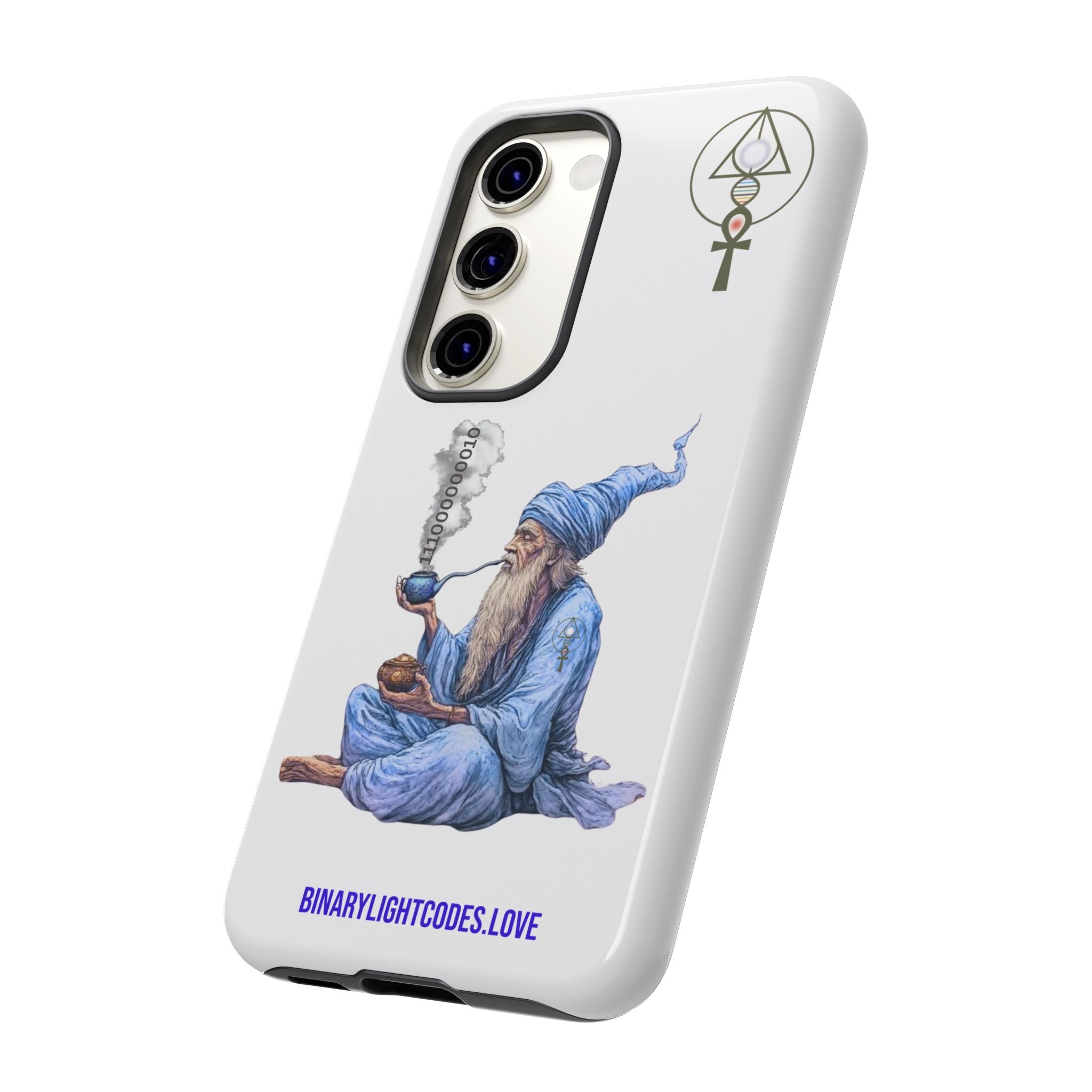 Binary Wizard Phone Case - Legacy Key in Smoke