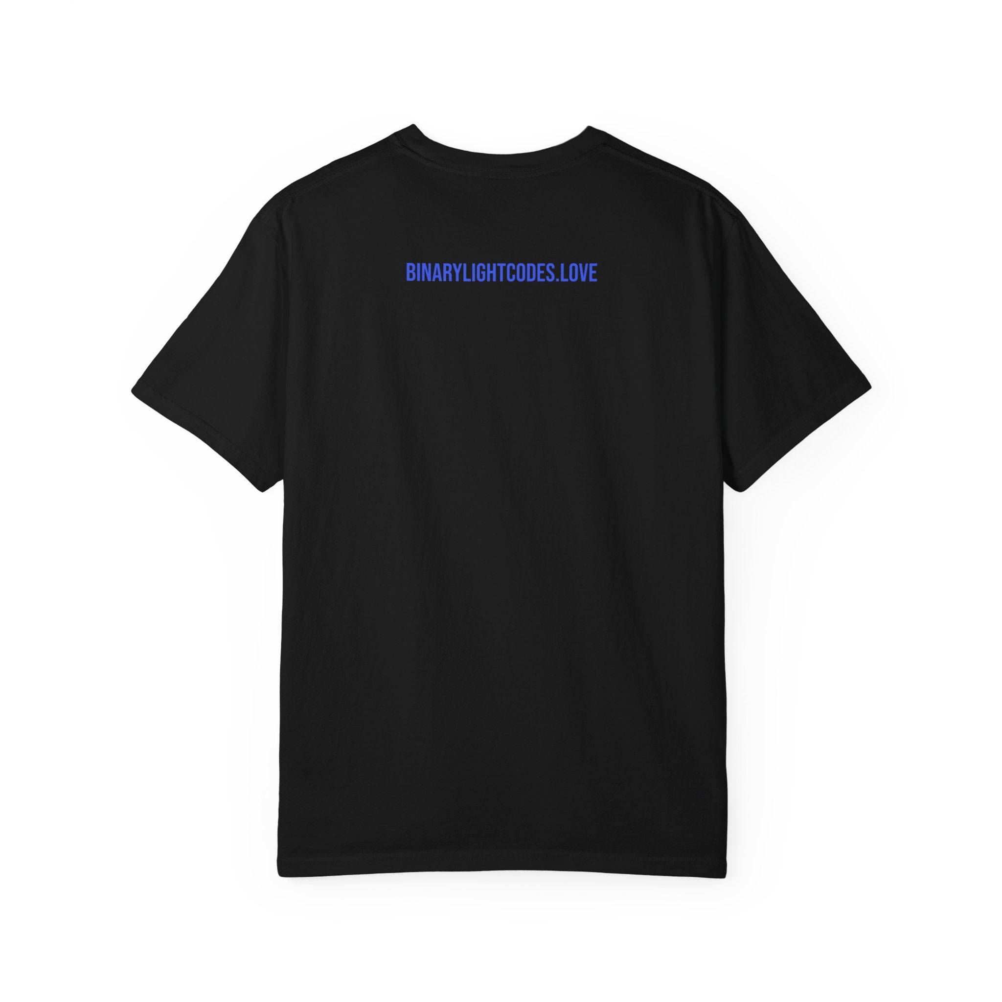 Binary Light Codes Logo T-shirt | Sacred Geometry Alchemy Spiritual Tee
