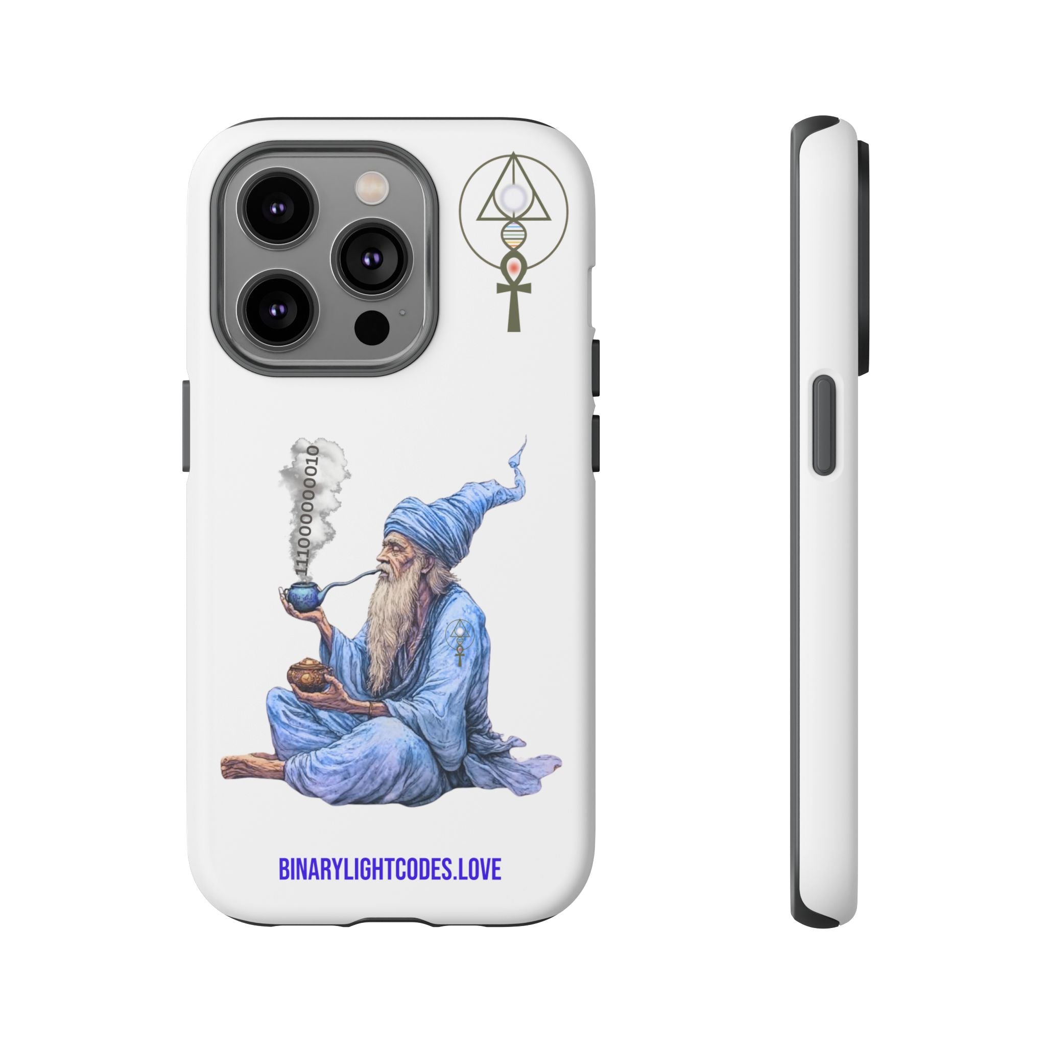 Binary Wizard Phone Case - Legacy Key in Smoke