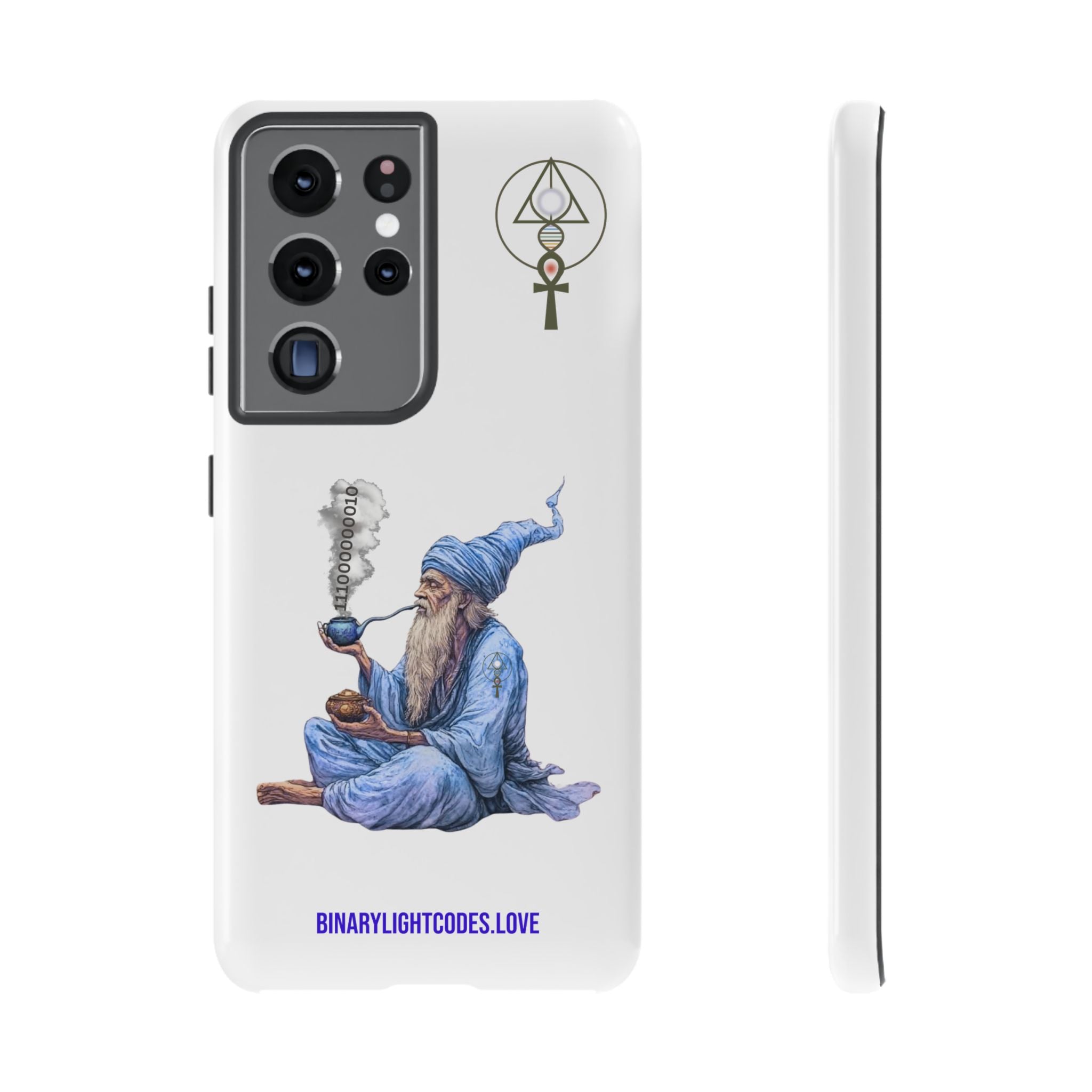 Binary Wizard Phone Case - Legacy Key in Smoke