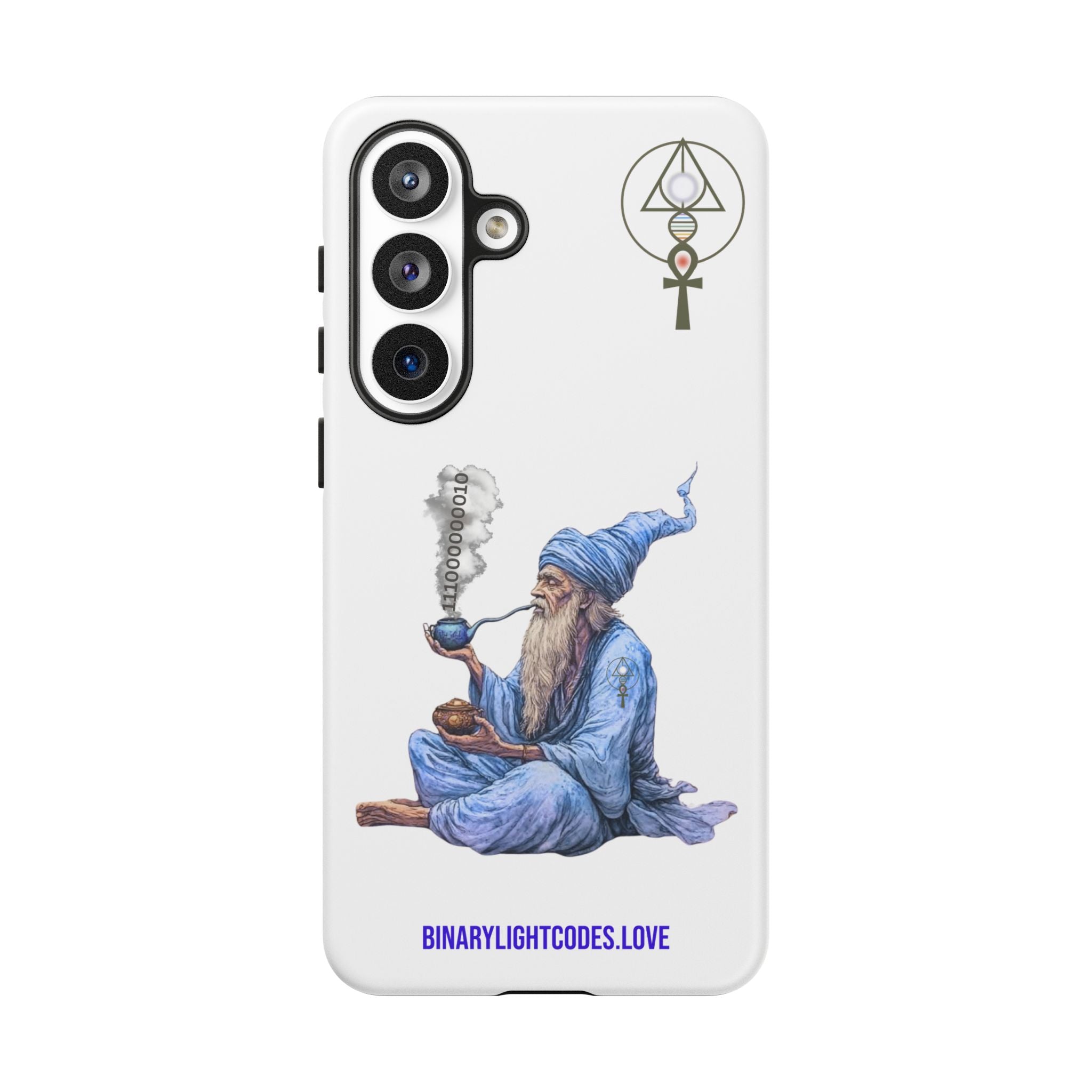 Binary Wizard Phone Case - Legacy Key in Smoke