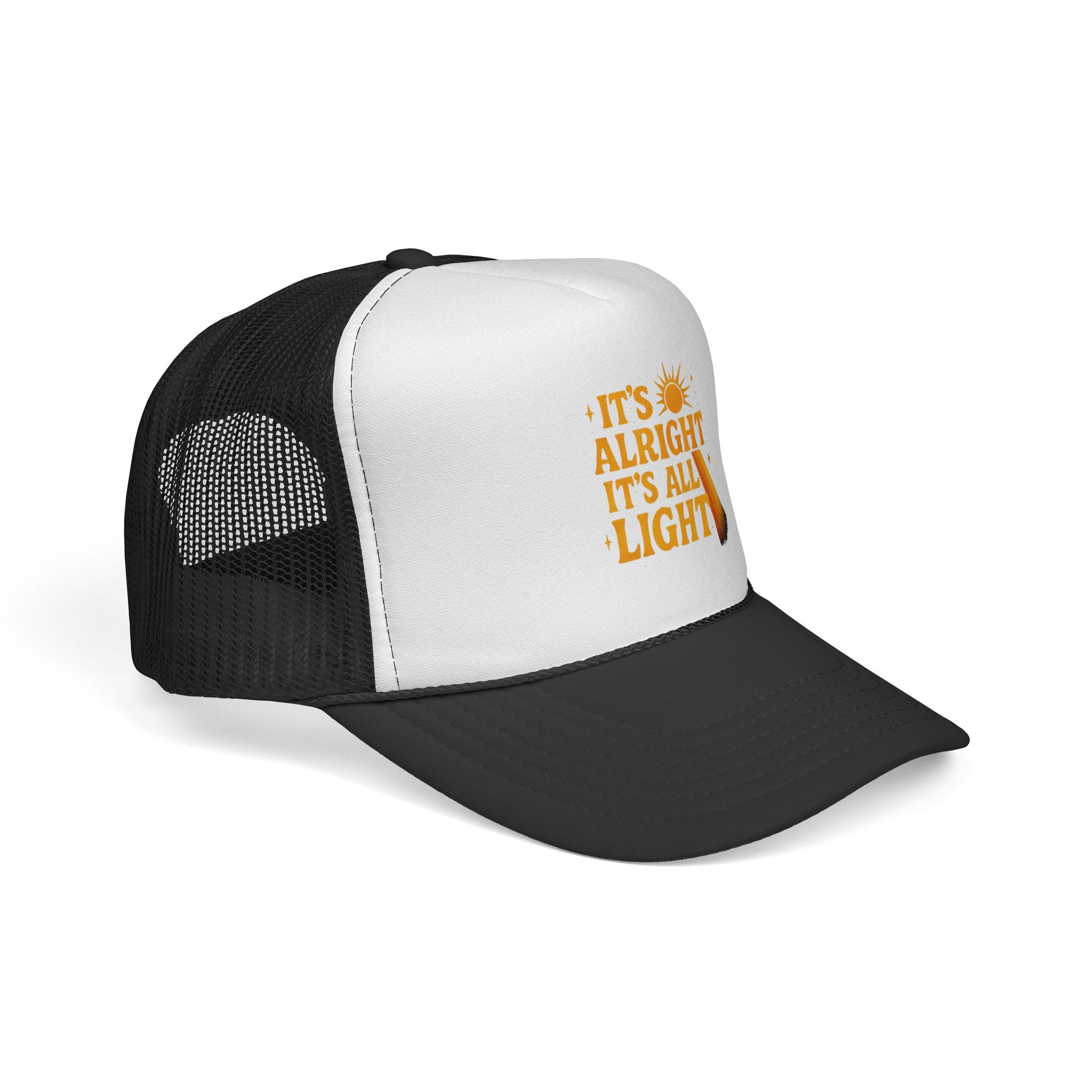 It's Alright It's All Light Trucker Cap