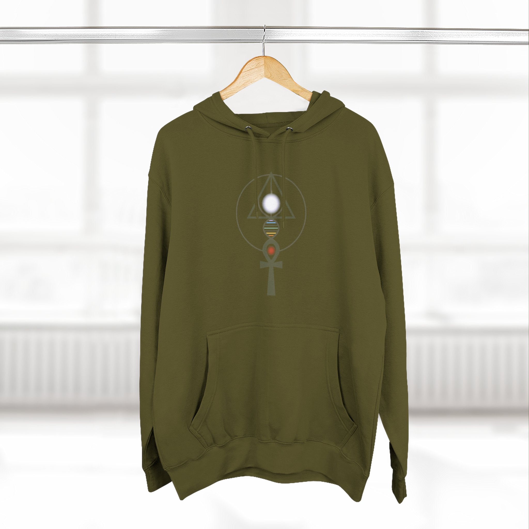 Hoodie -  Activated BLC Symbol & "Unexpected Money Code" Binary Design