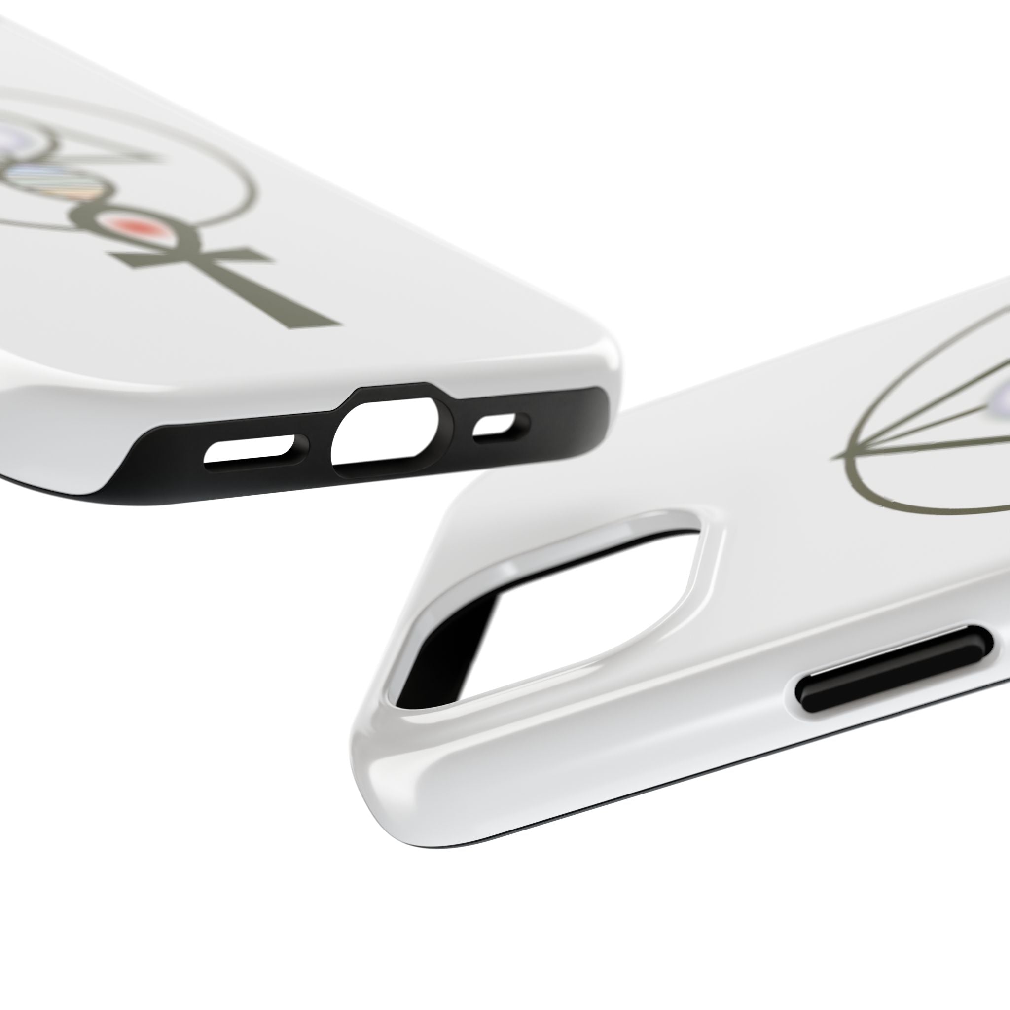 Binary Light Code Logo Phone Cover - Activated Apparel
