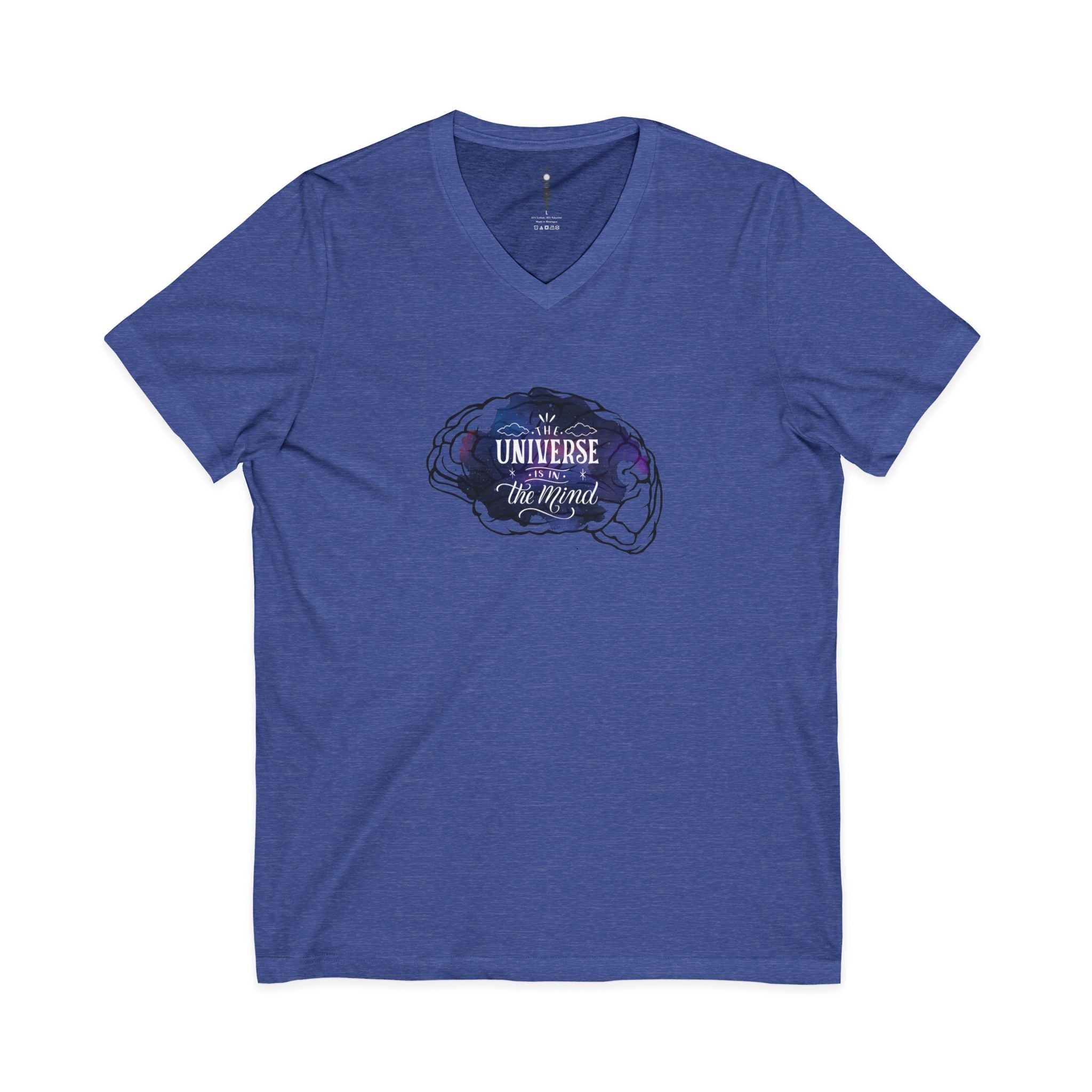 The Universe is in the Mind V-Neck Tee