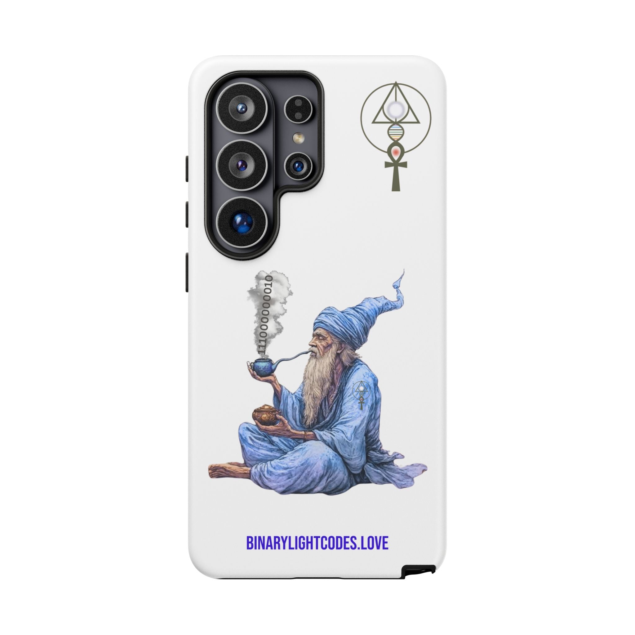 Binary Wizard Phone Case - Legacy Key in Smoke