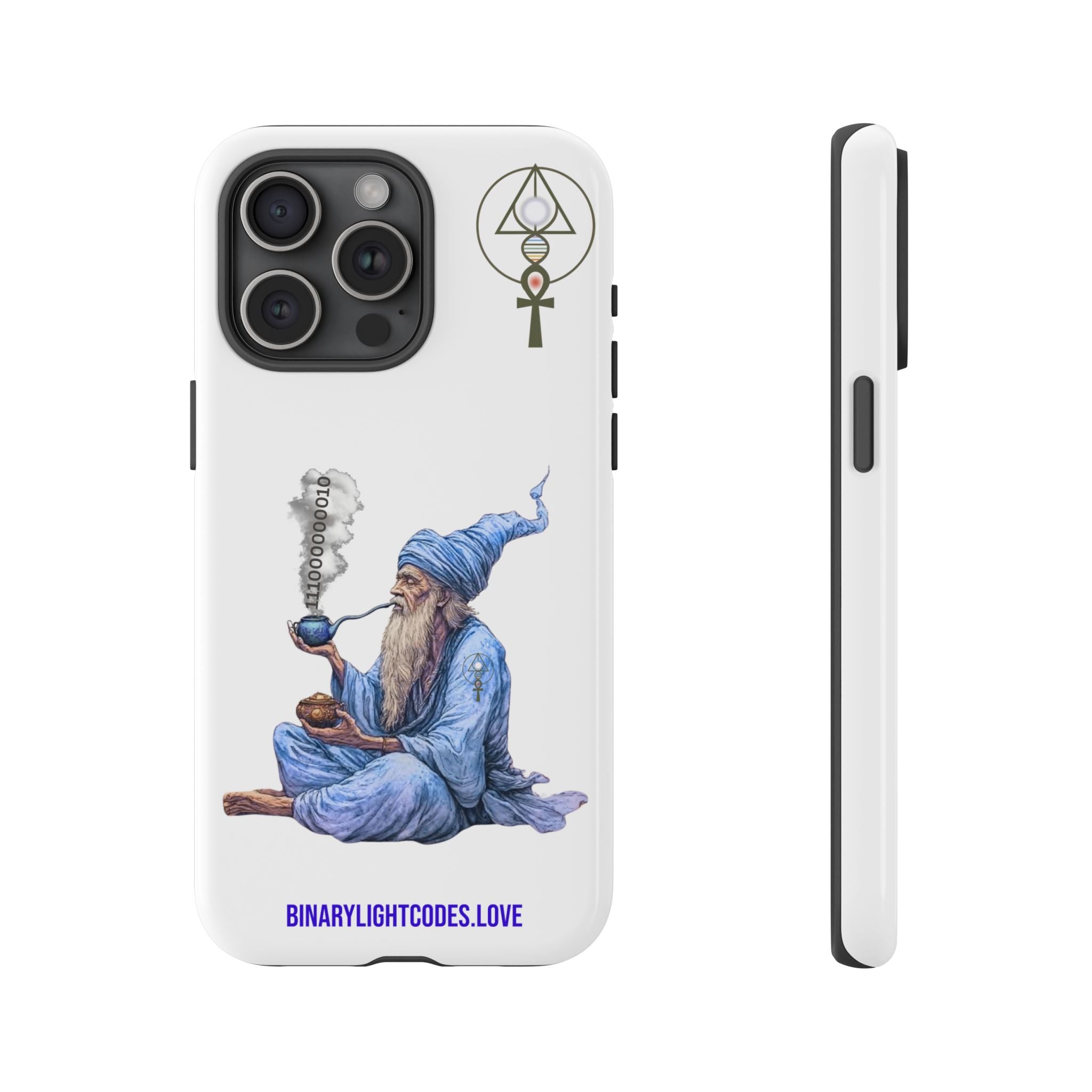 Binary Wizard Phone Case - Legacy Key in Smoke