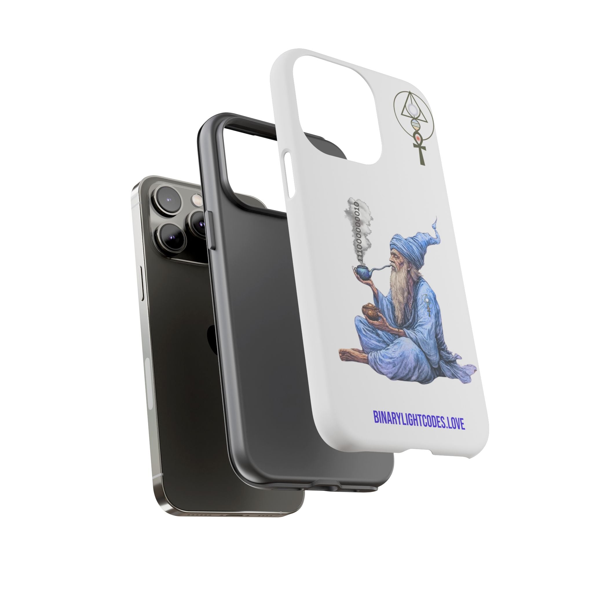 Binary Wizard Phone Case - Legacy Key in Smoke