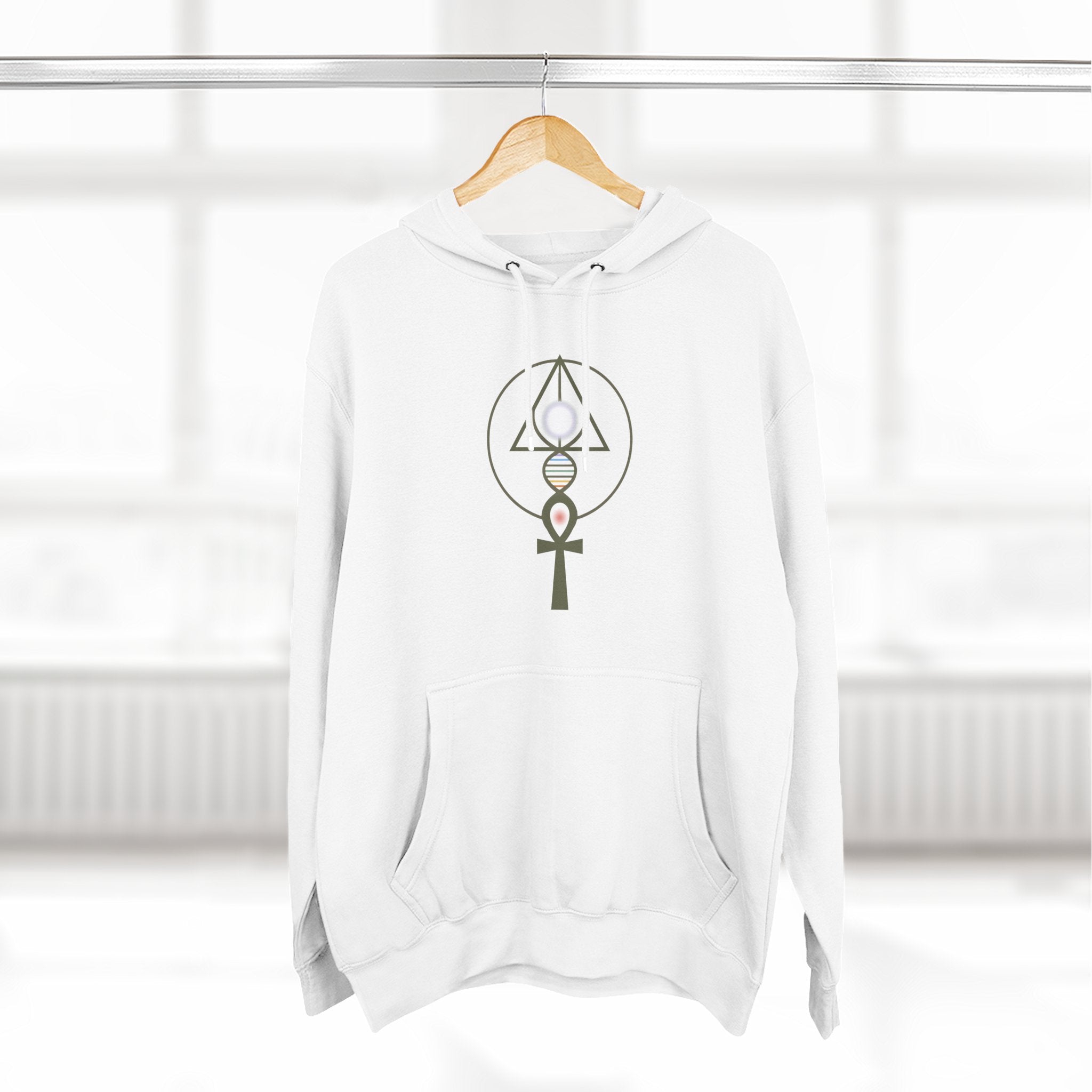 Hoodie -  Activated BLC Symbol & "Unexpected Money Code" Binary Design
