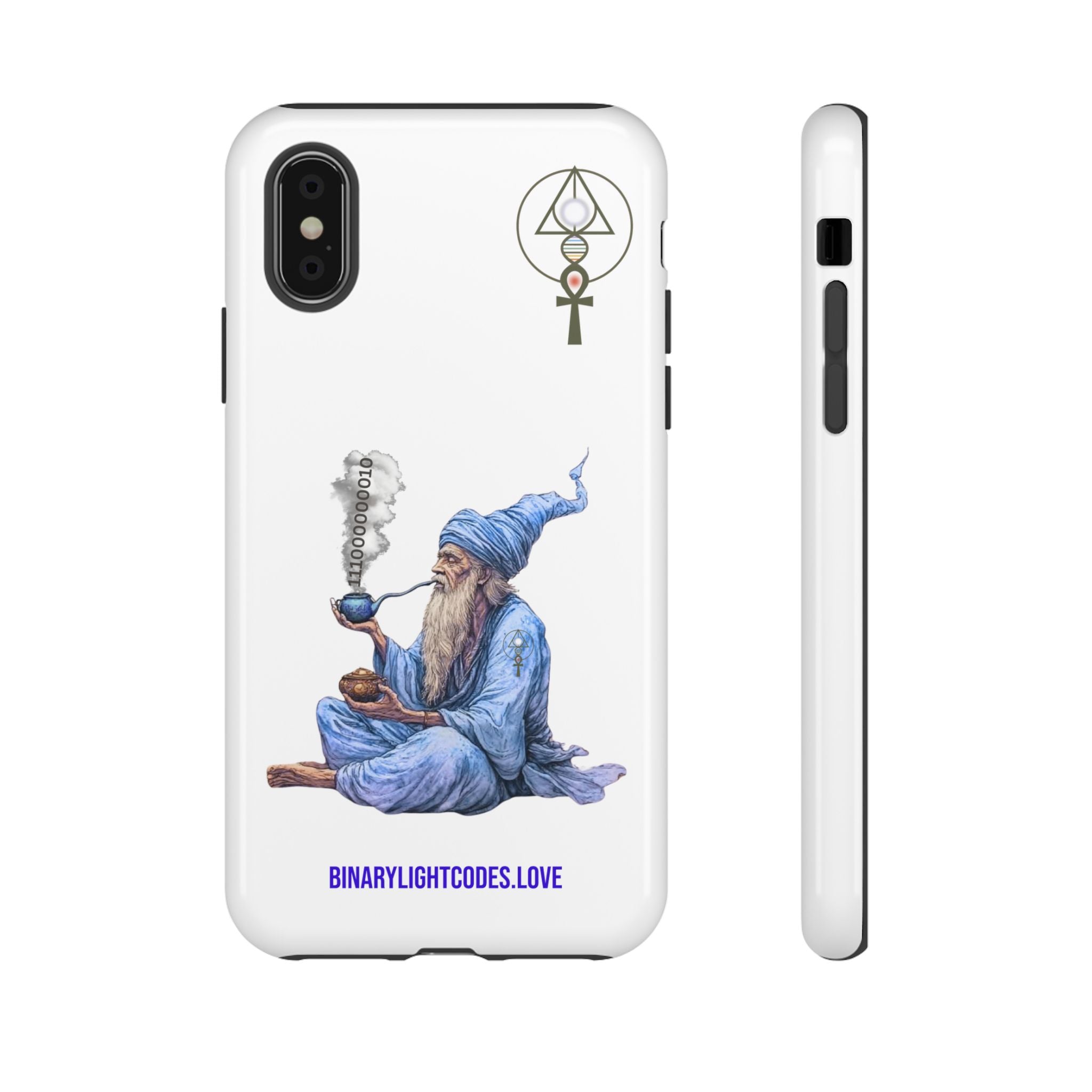 Binary Wizard Phone Case - Legacy Key in Smoke