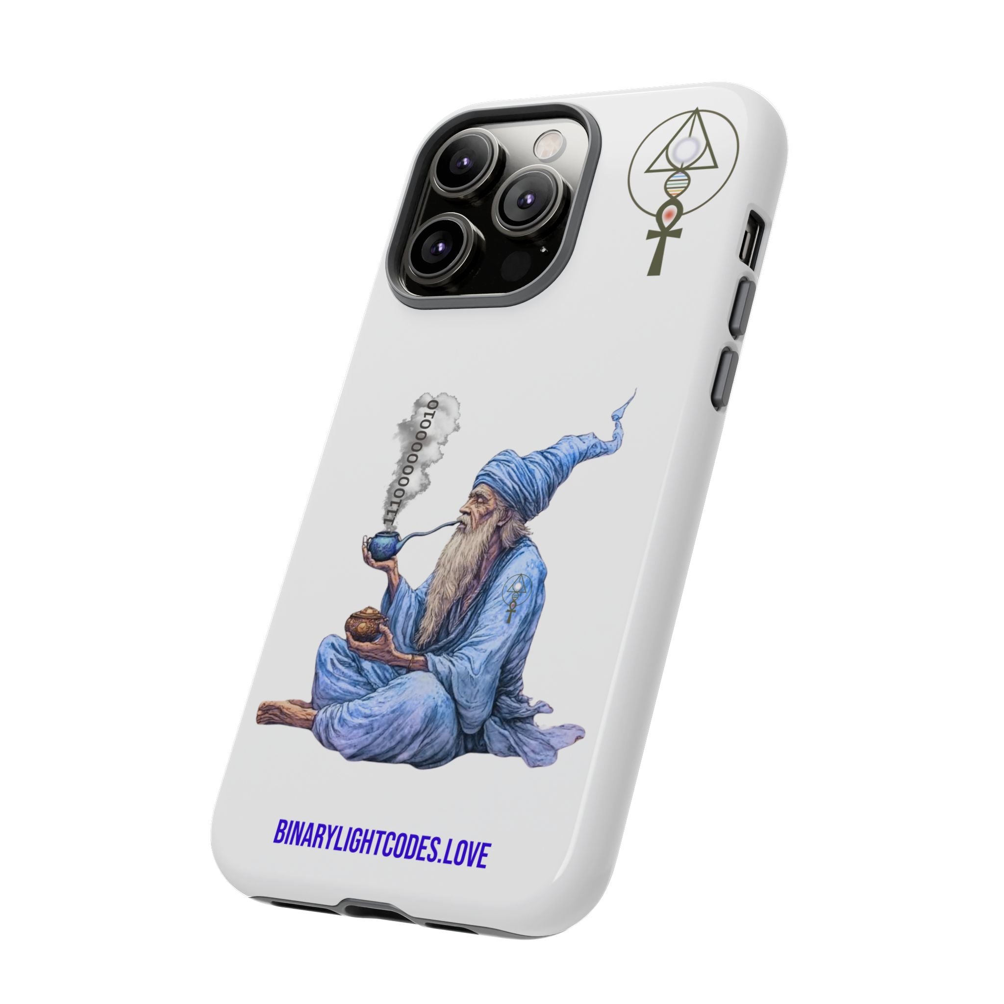 Binary Wizard Phone Case - Legacy Key in Smoke