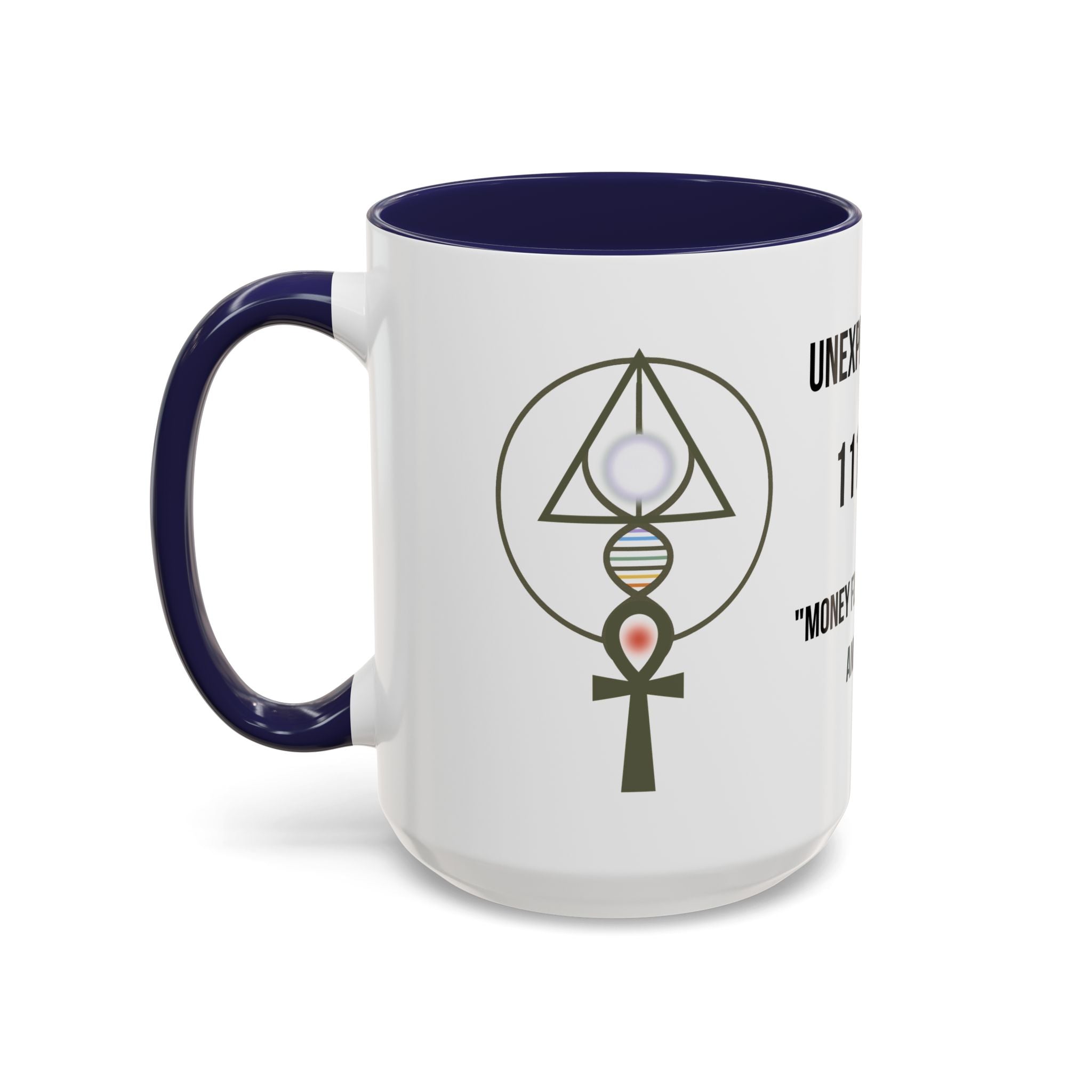Affirmation Mug – "Unexpected Money Code" Coffee Cup