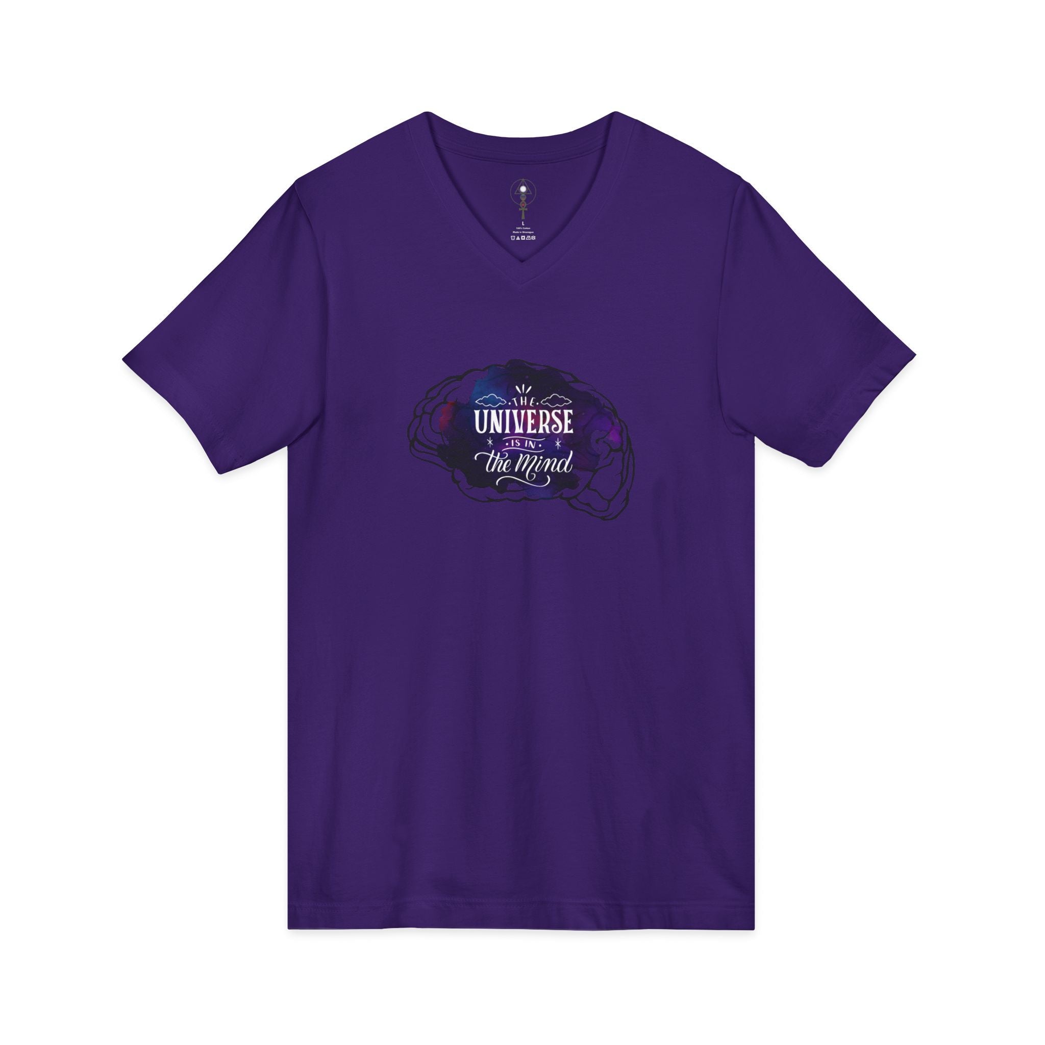 The Universe is in the Mind V-Neck Tee