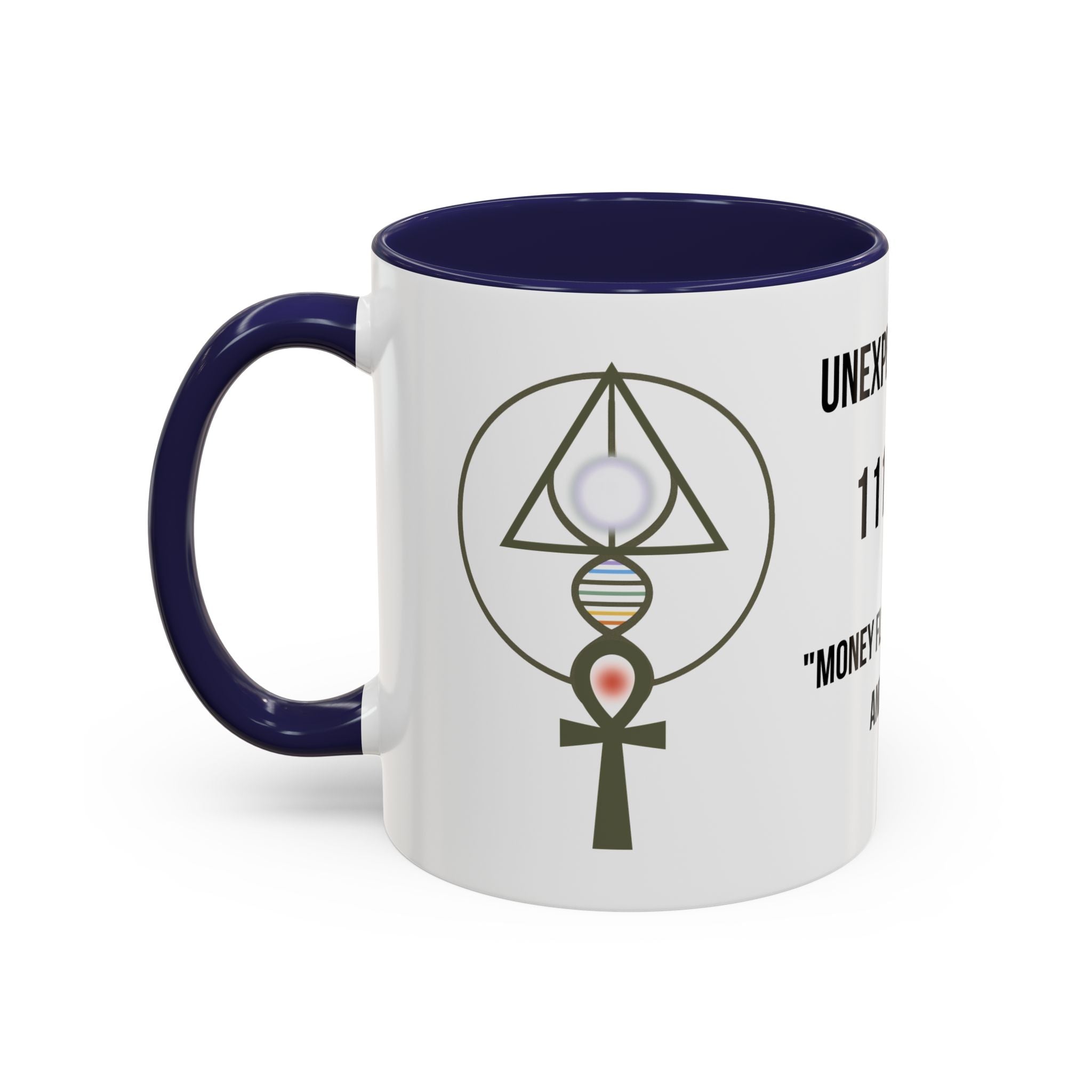 Affirmation Mug – "Unexpected Money Code" Coffee Cup