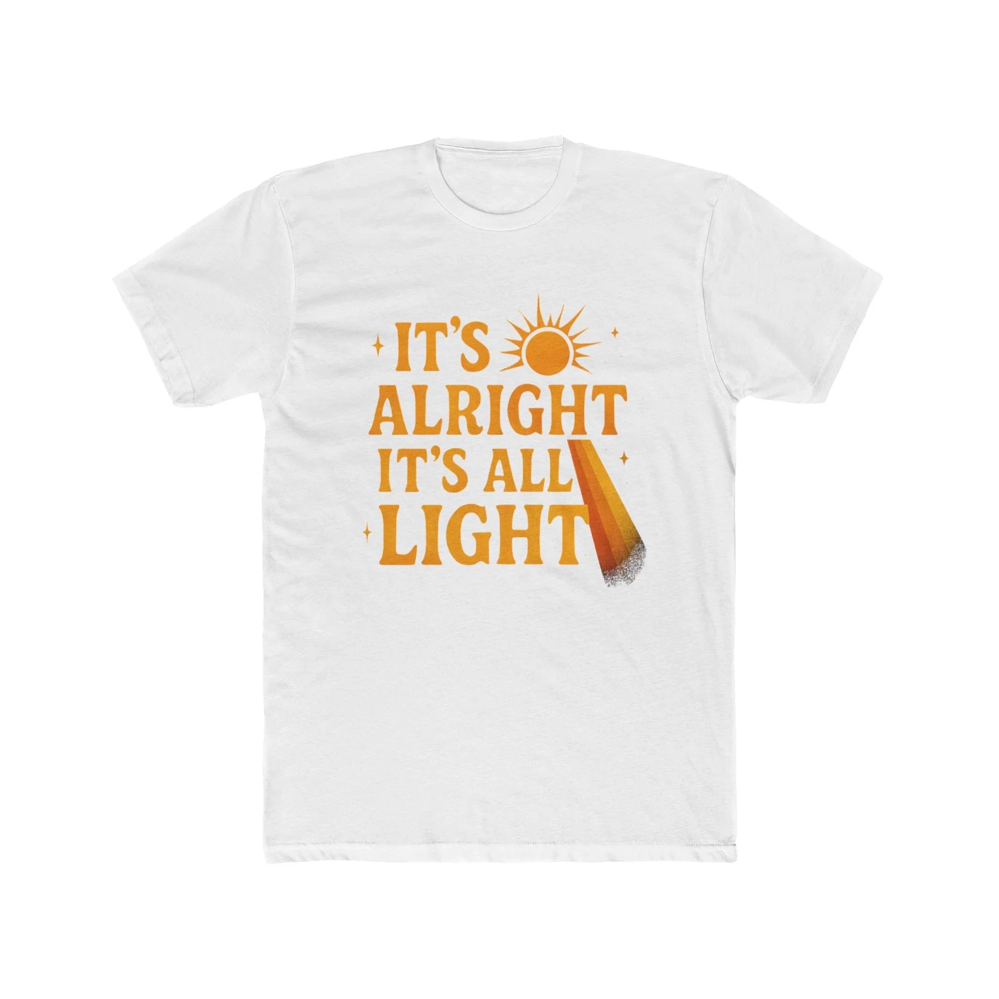 It's Alright, It's All Light - Tee - Binary Light Codes