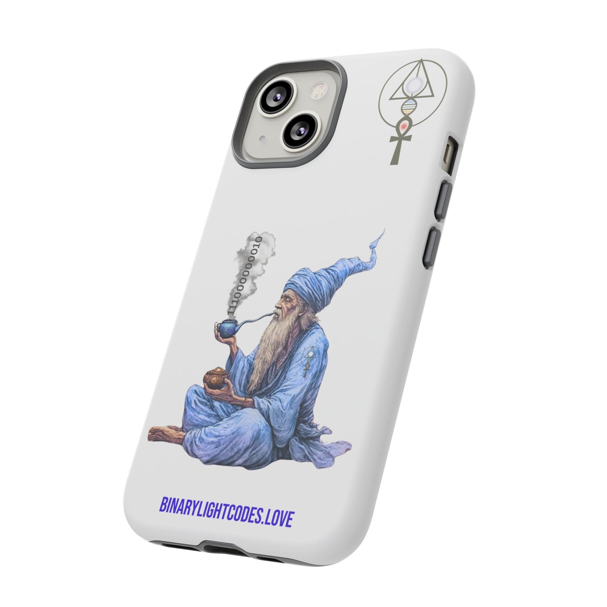 Binary Wizard Phone Case - Legacy Key in Smoke