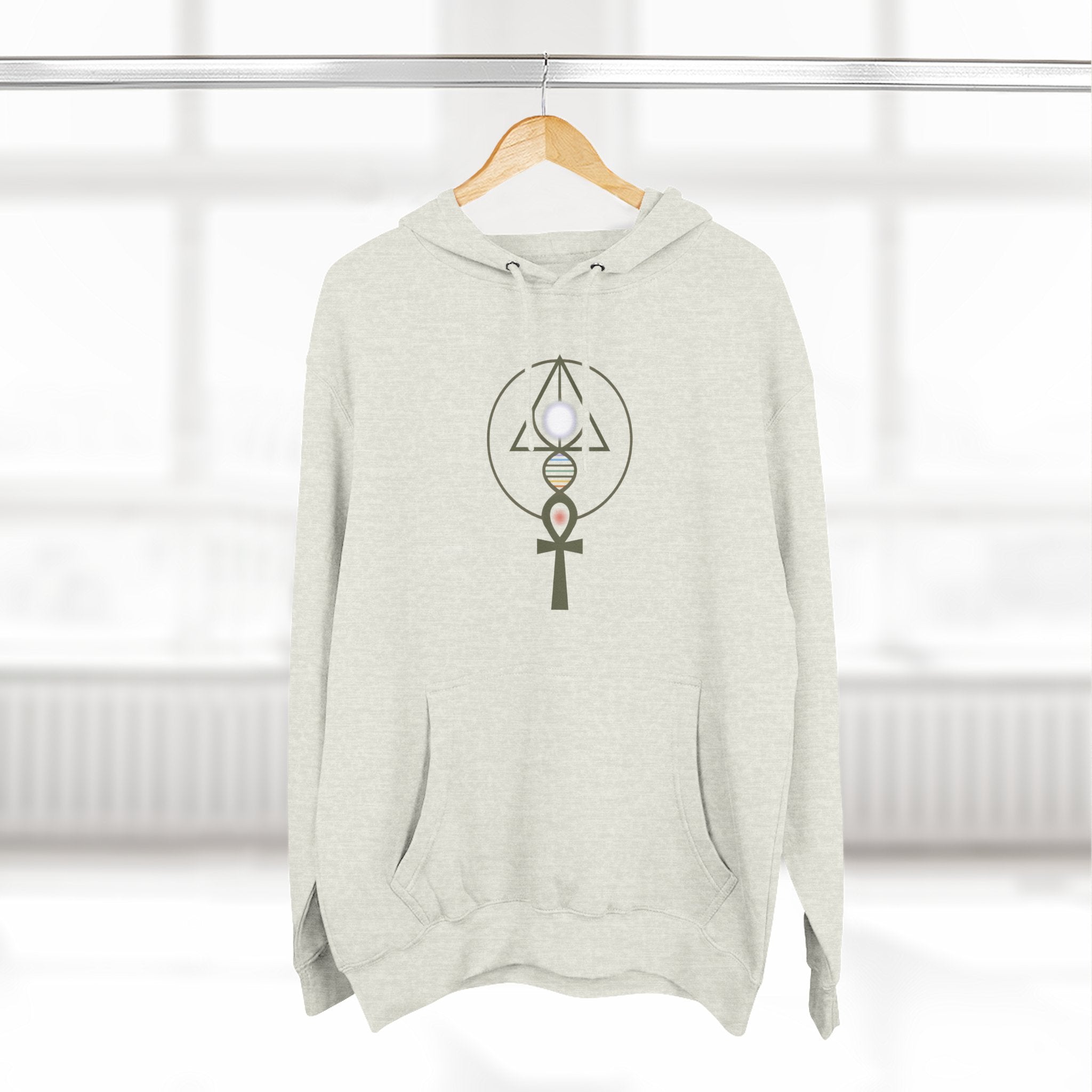 Hoodie -  Activated BLC Symbol & "Unexpected Money Code" Binary Design