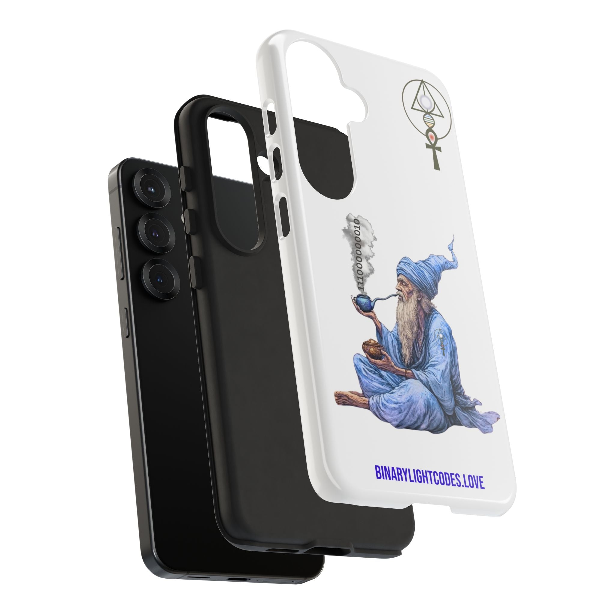 Binary Wizard Phone Case - Legacy Key in Smoke