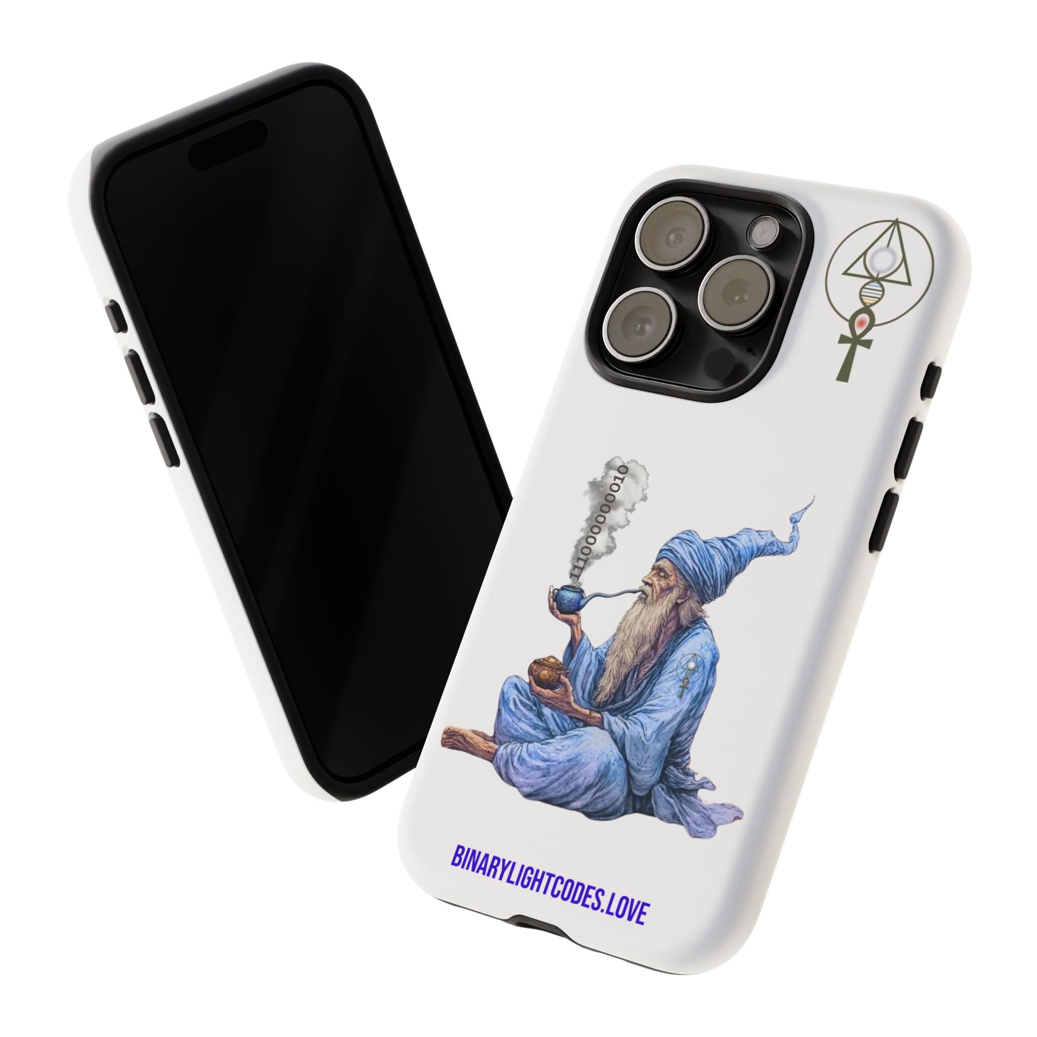 Binary Wizard Phone Case - Legacy Key in Smoke